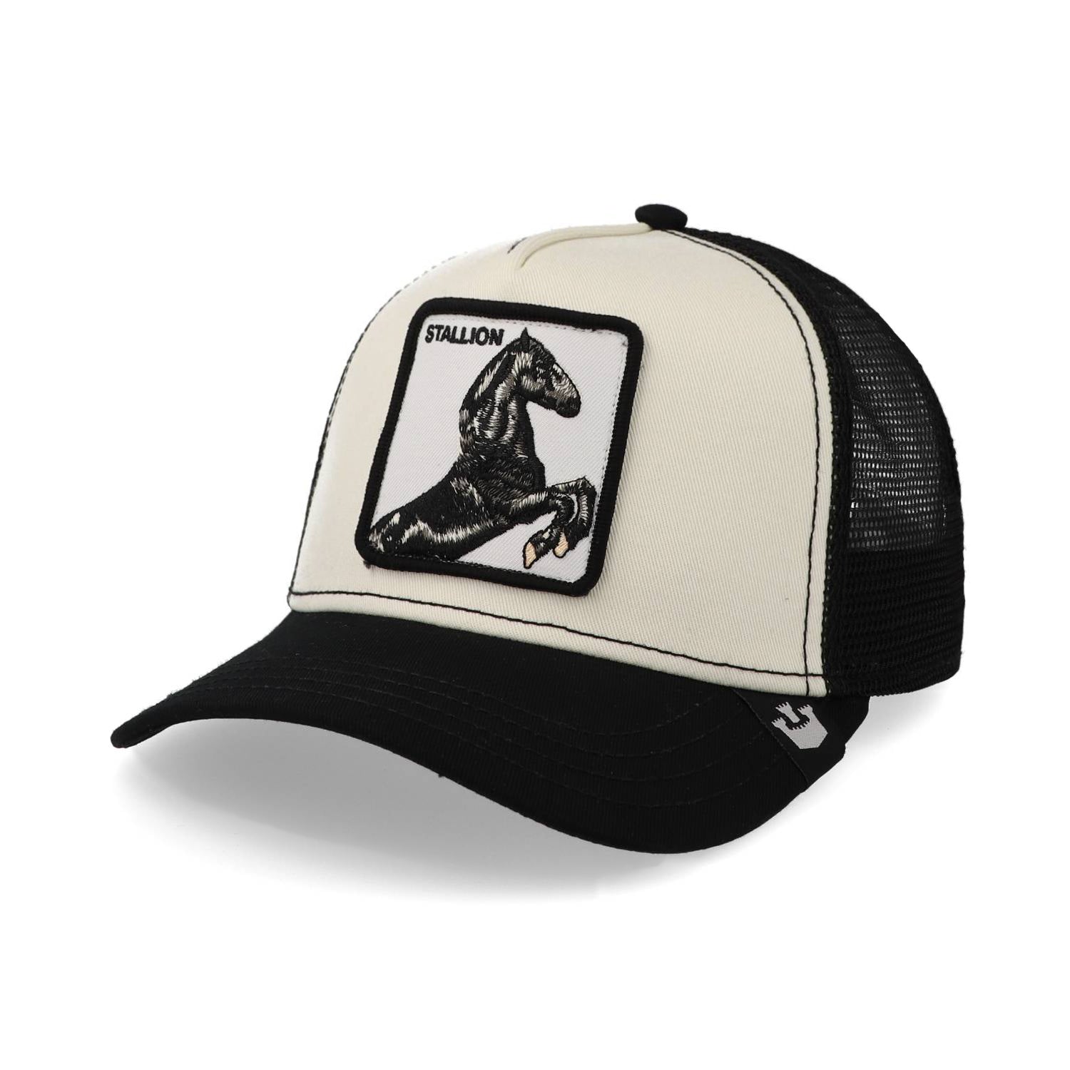 Trucker 101-0393 The Stallion Negro y Blanco