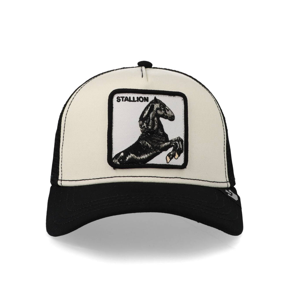 Trucker 101-0393 The Stallion Negro y Blanco