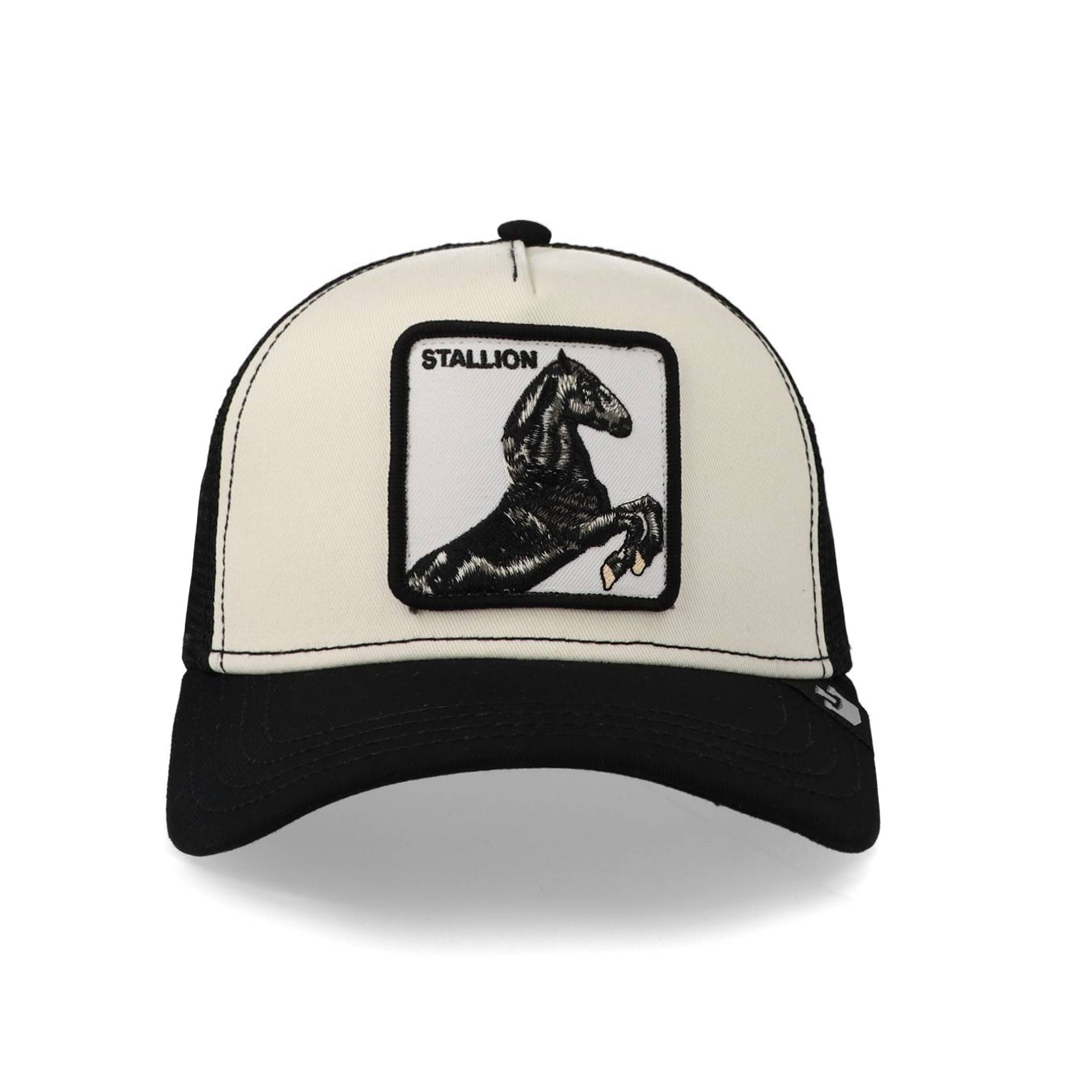 Trucker 101-0393 The Stallion Negro y Blanco