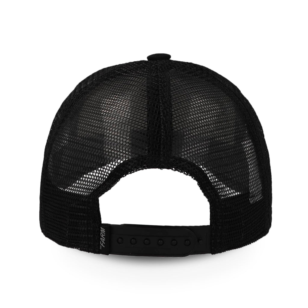 Trucker 101-0393 The Stallion Negro y Blanco