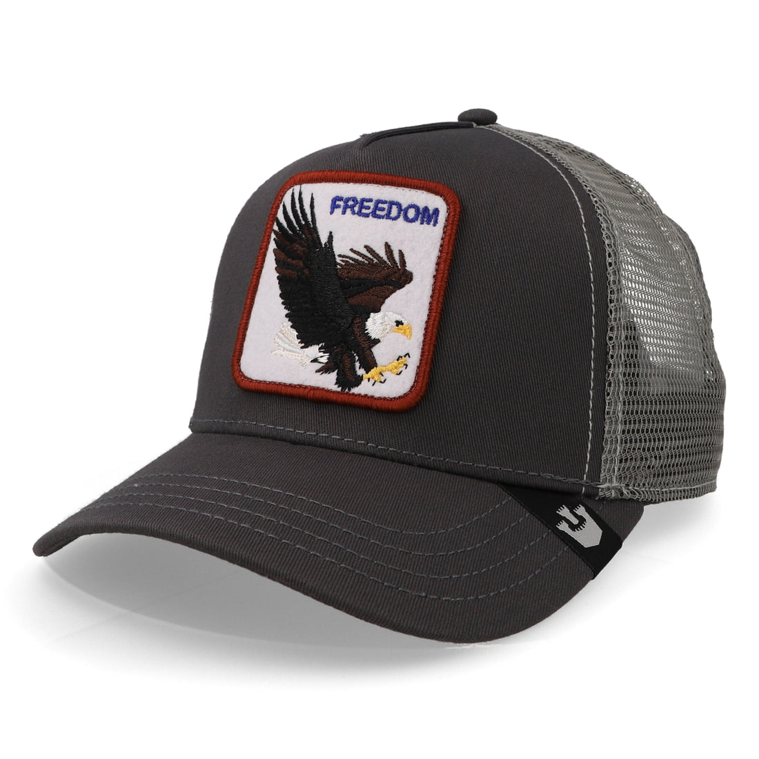 Trucker 101-0384 The Freedom Eagle Gris