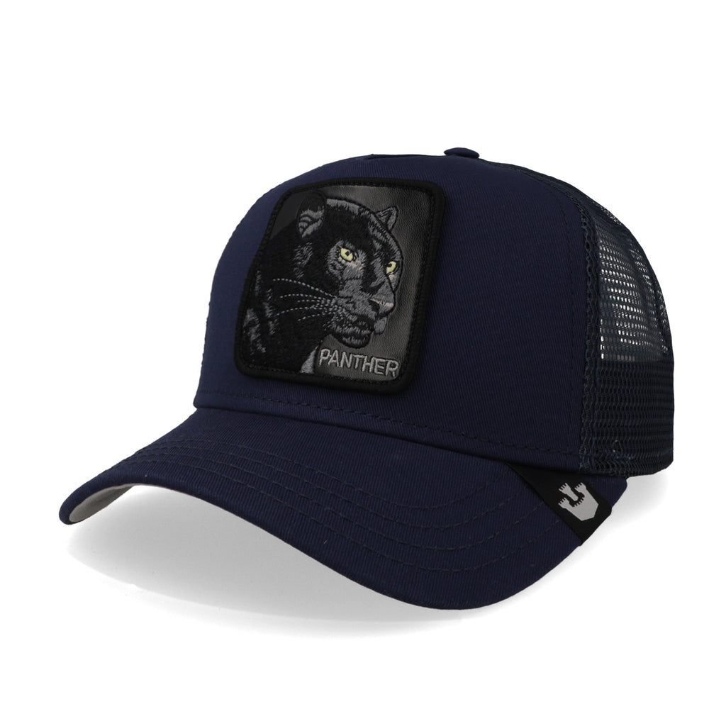 Trucker 101-1663 The Negro Panther Azul Marino