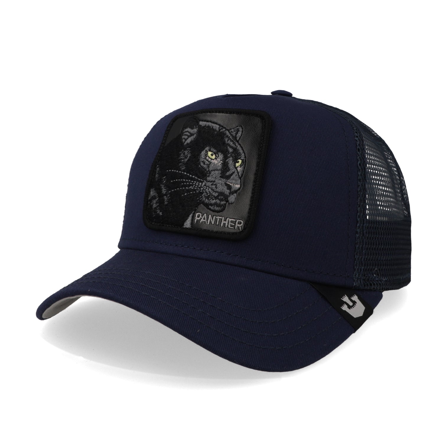 Trucker 101-1663 The Negro Panther Azul Marino