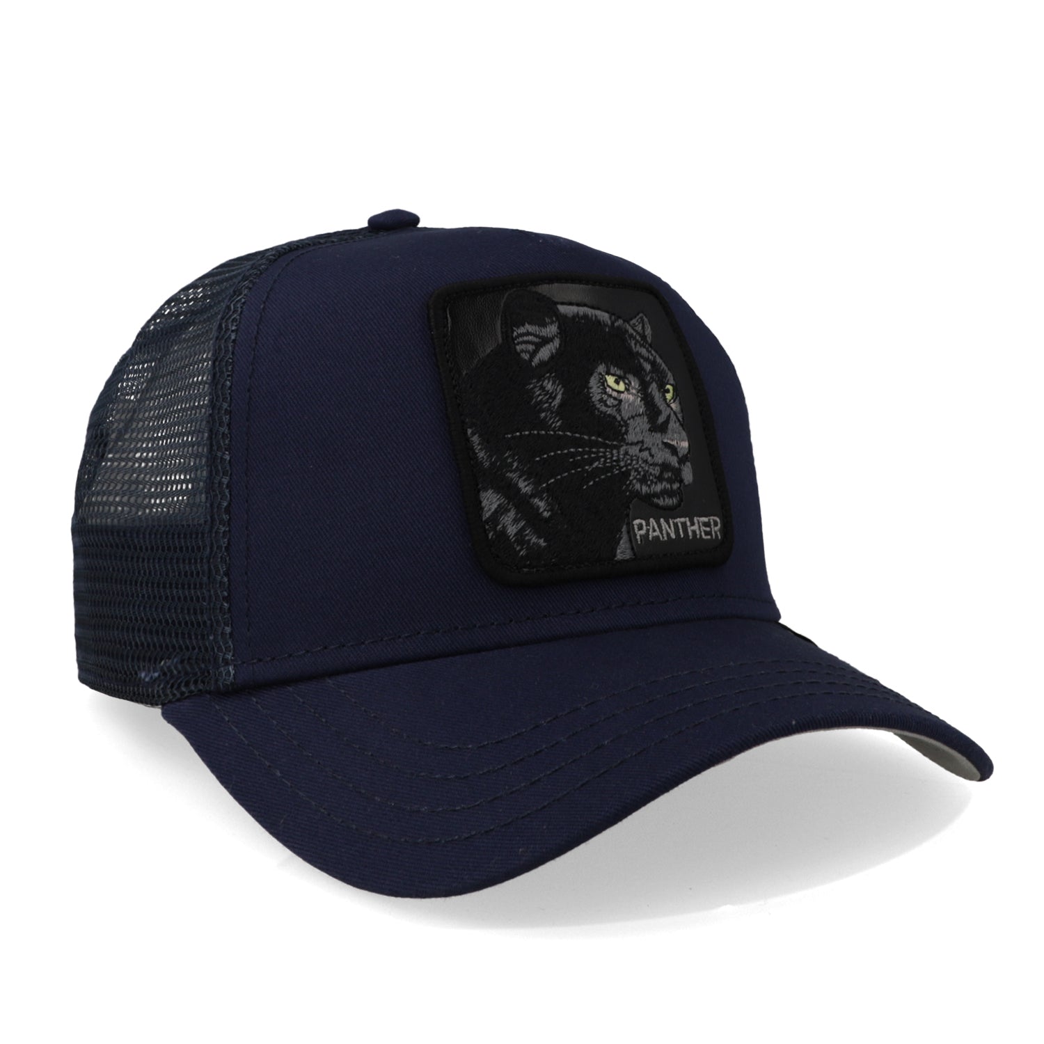 Trucker 101-1663 The Negro Panther Azul Marino