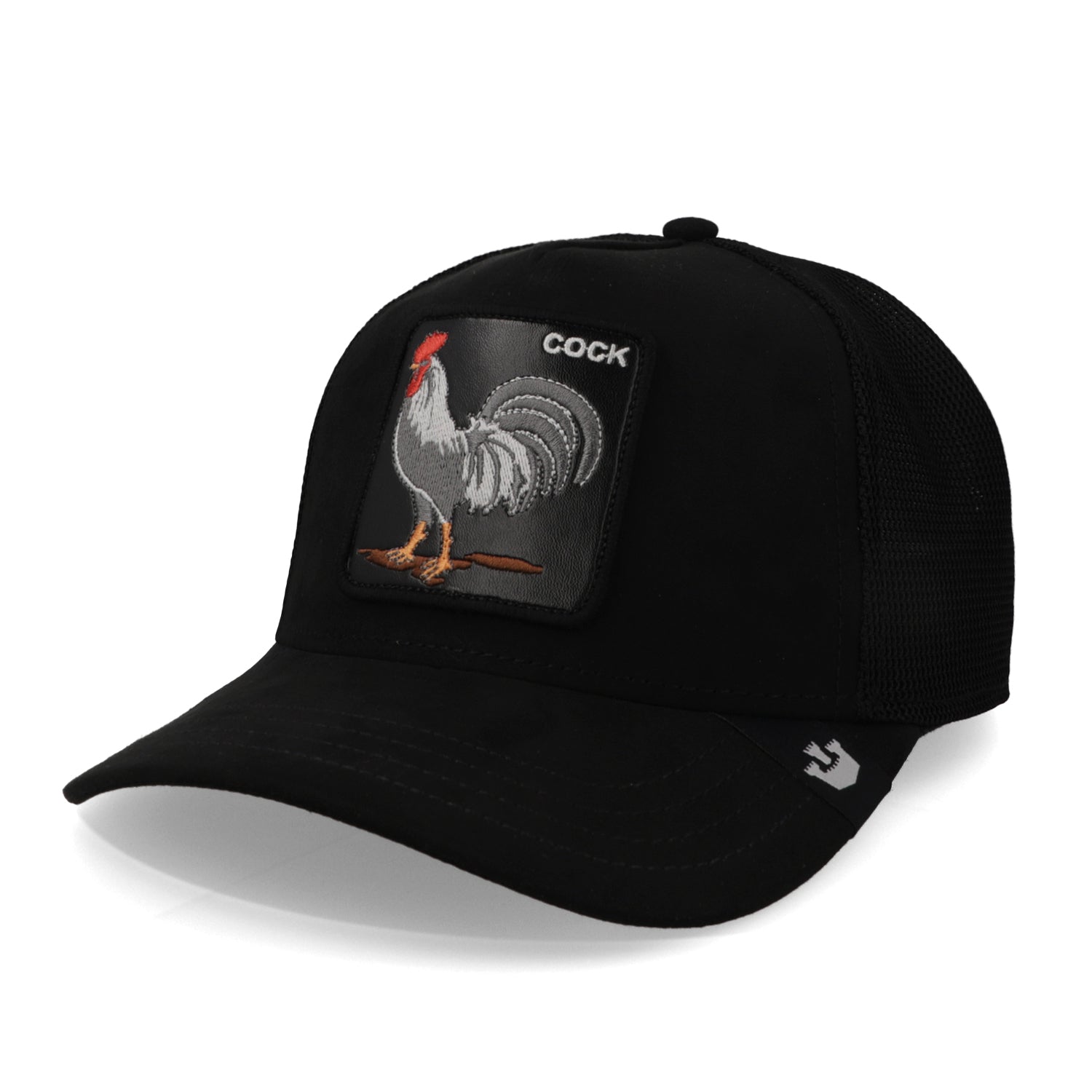Trucker 101-1817 The Suede Rooster Negro