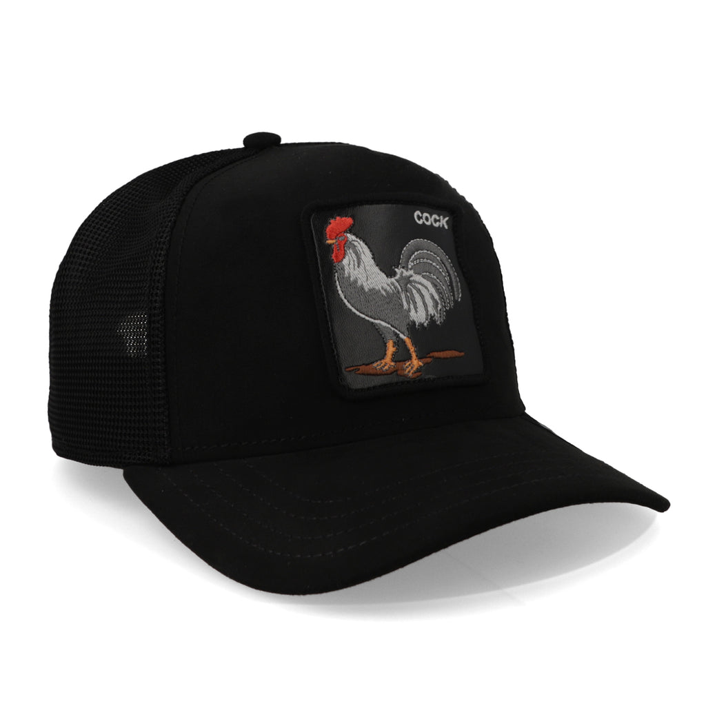 Trucker 101-1817 The Suede Rooster Negro
