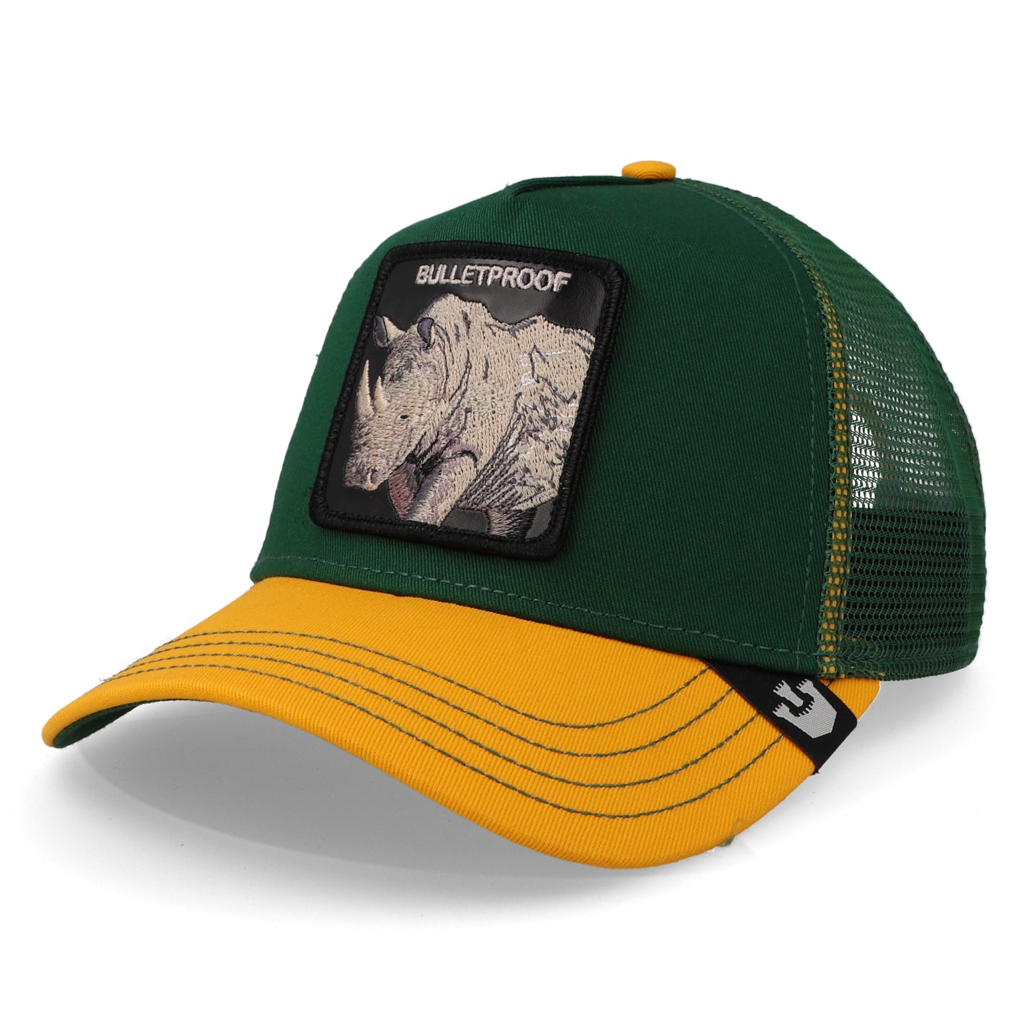 Trucker 101-1677 The Bulletproof Rhino Verde