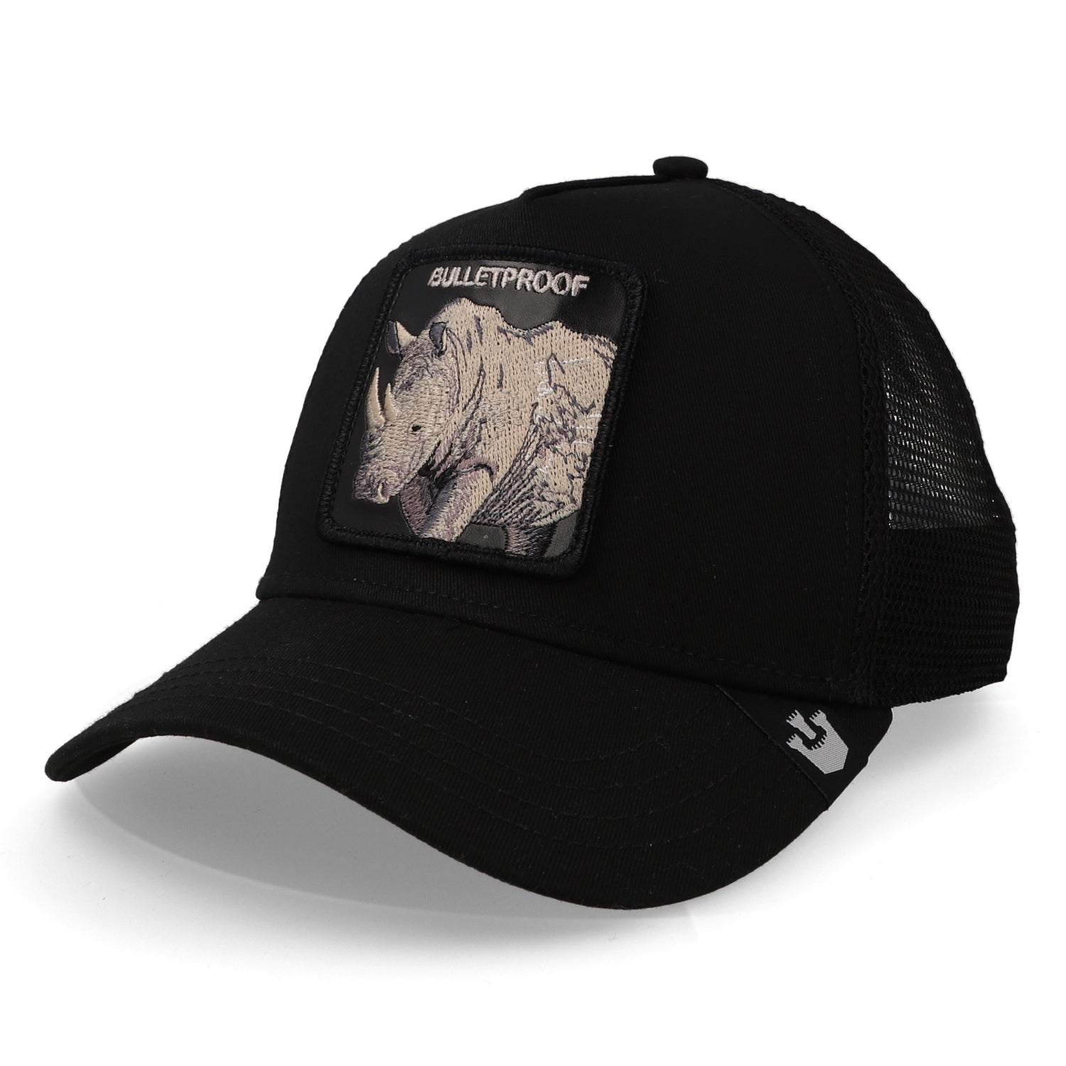 Trucker 101-1677 The Bulletproof Rhino Negro