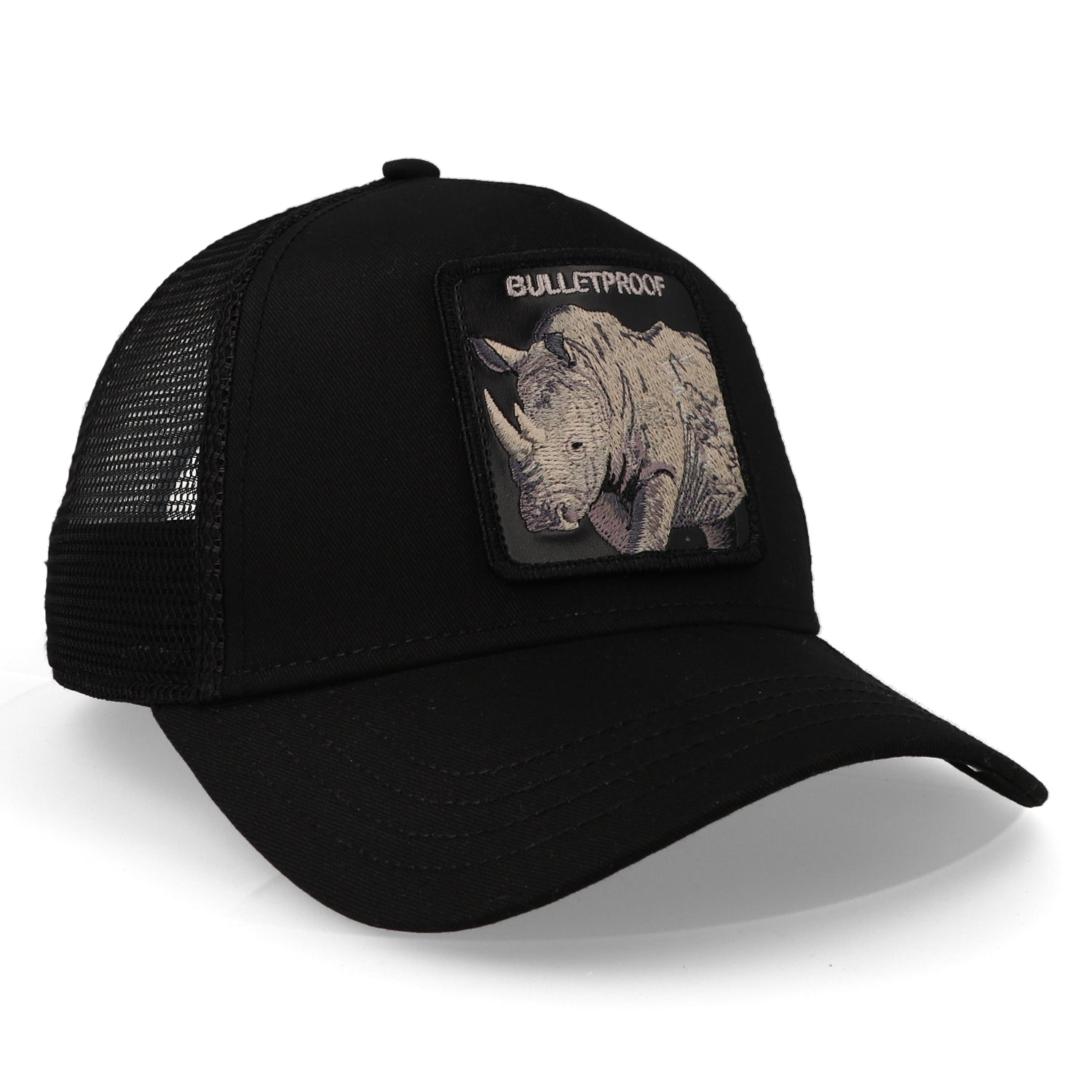 Trucker 101-1677 The Bulletproof Rhino Negro