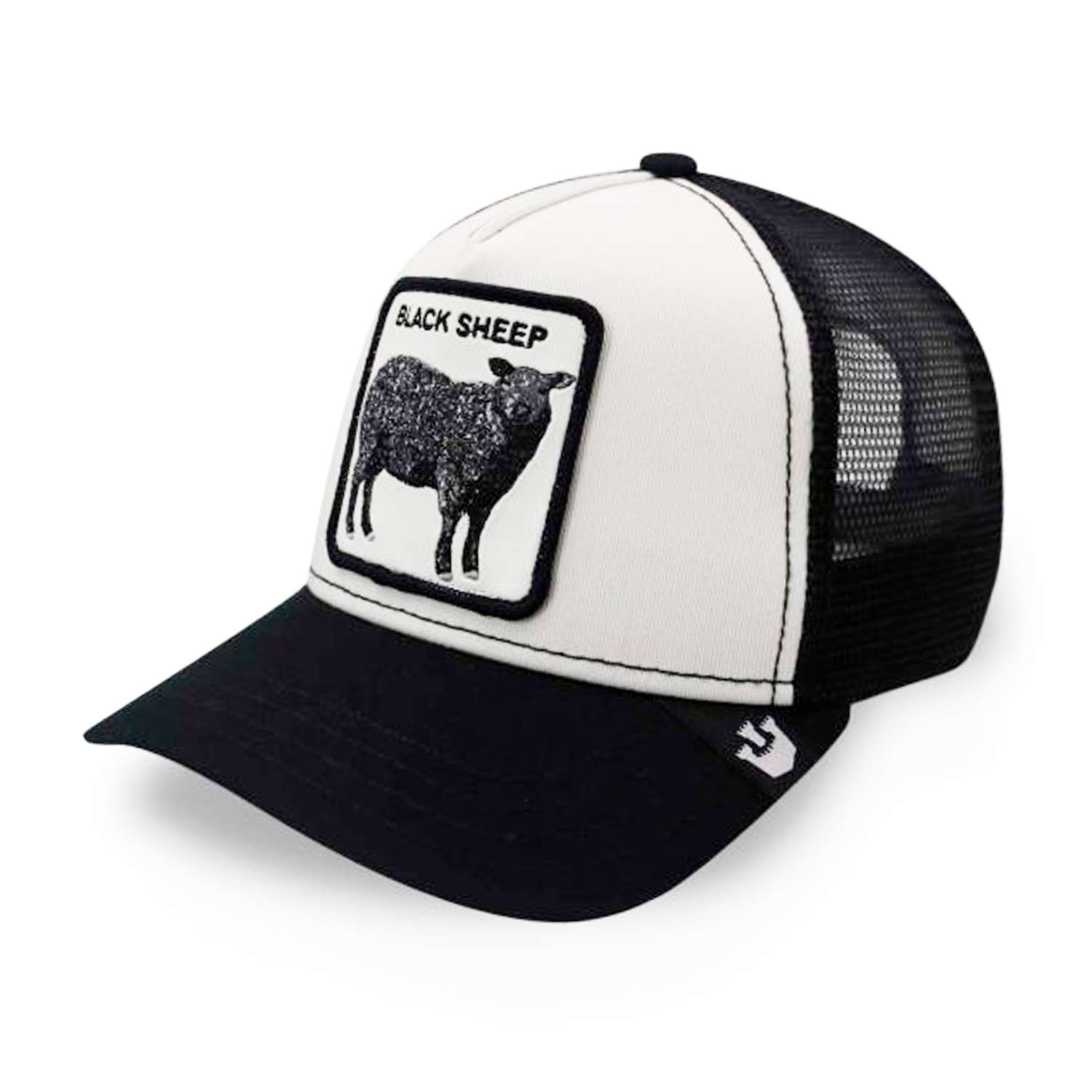 Trucker 101-0380 The Black Sheep Blanco Negro