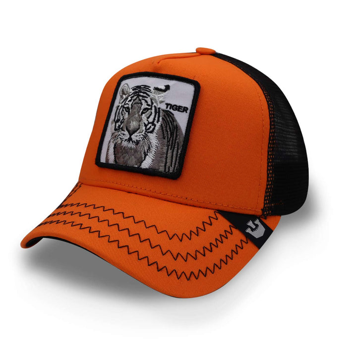 Trucker 101-0392 the white tiger orange