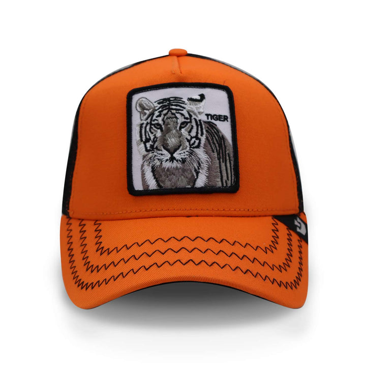 Trucker 101-0392 the white tiger orange