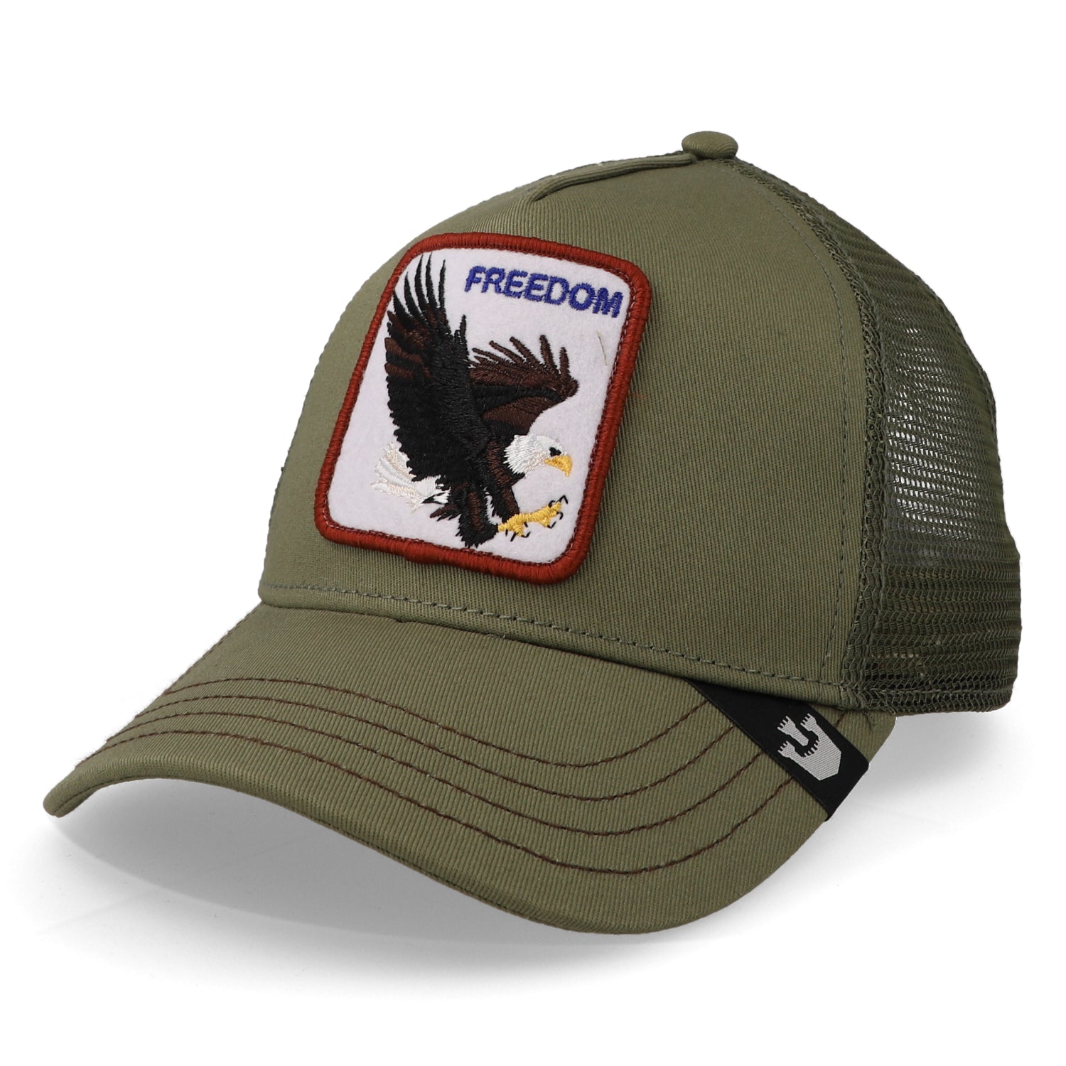 Trucker 101-0384 The Freedom Eagle Moss