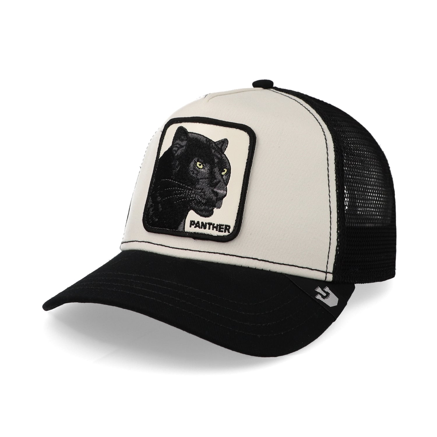 Trucker 101-0381 The Panther Blanco Negro
