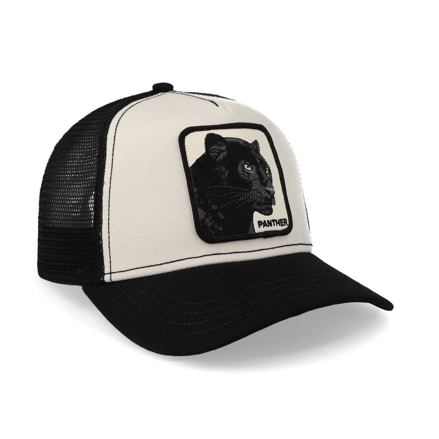 Trucker 101-0381 The Panther Blanco Negro