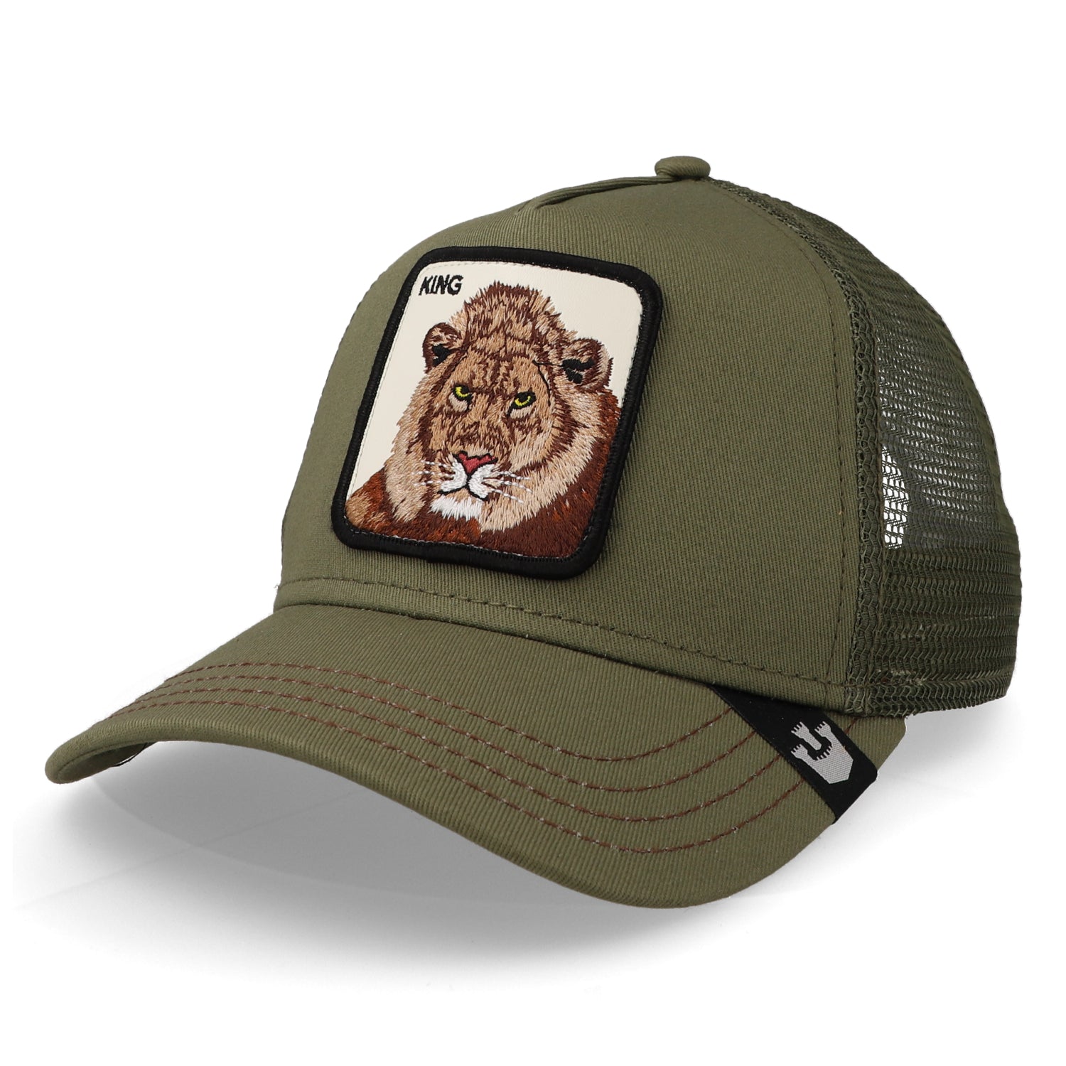 Trucker Gb 101-0388 The King Lion Olivo