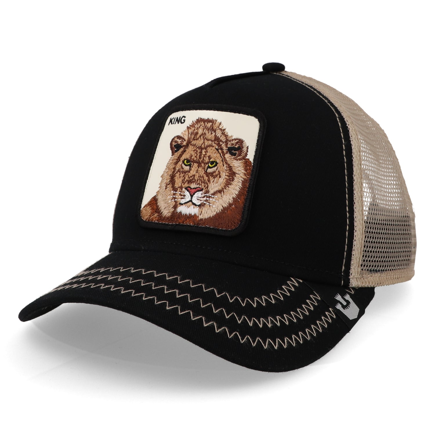 Trucker 101-0388 The King Lion Dark Gris