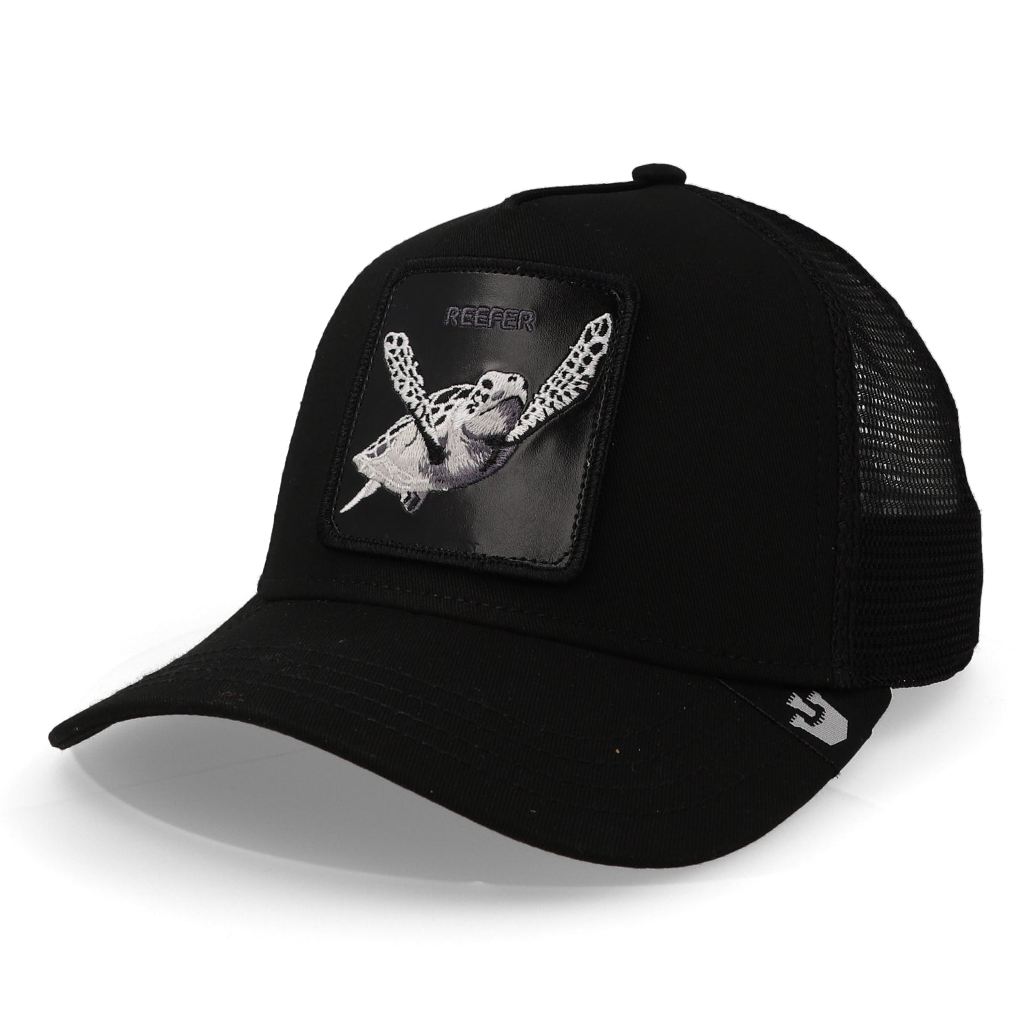 Trucker 101-1680 The Reefer Sea Turtle Negro