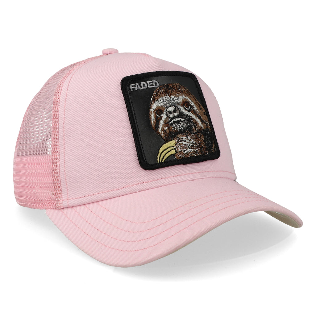 Trucker 101-1673 The Faded Sloth Rosa