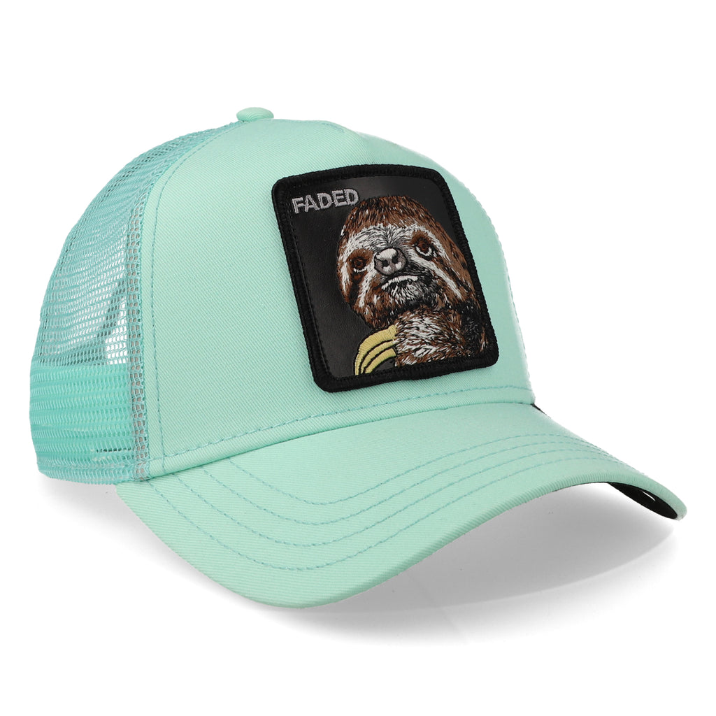 Trucker 101-1673 The Faded Sloth Menta