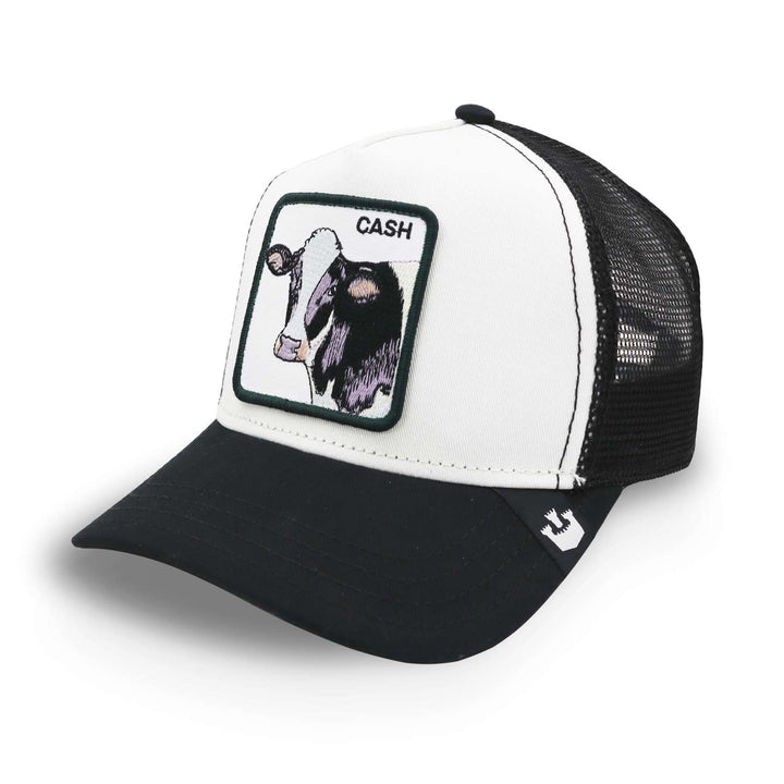 Trucker 101-0383 The Cash Cow Blanco