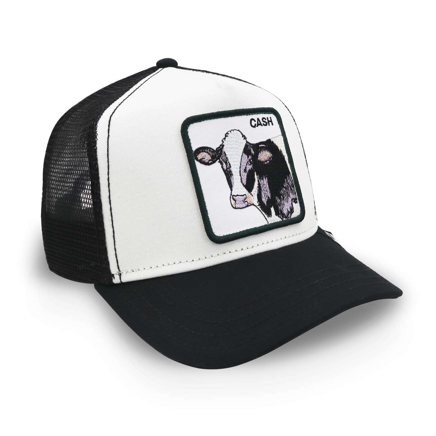 Trucker 101-0383 The Cash Cow Blanco