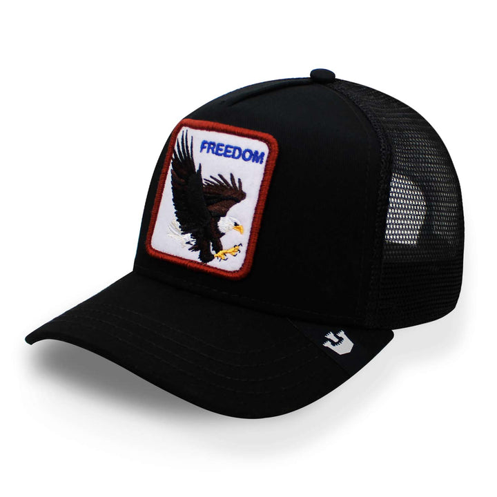 Trucker 101-0384 The Freedom Eagle Negro