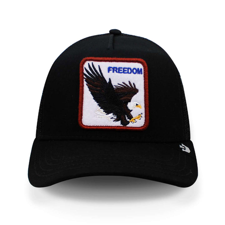 Trucker 101-0384 The Freedom Eagle Negro
