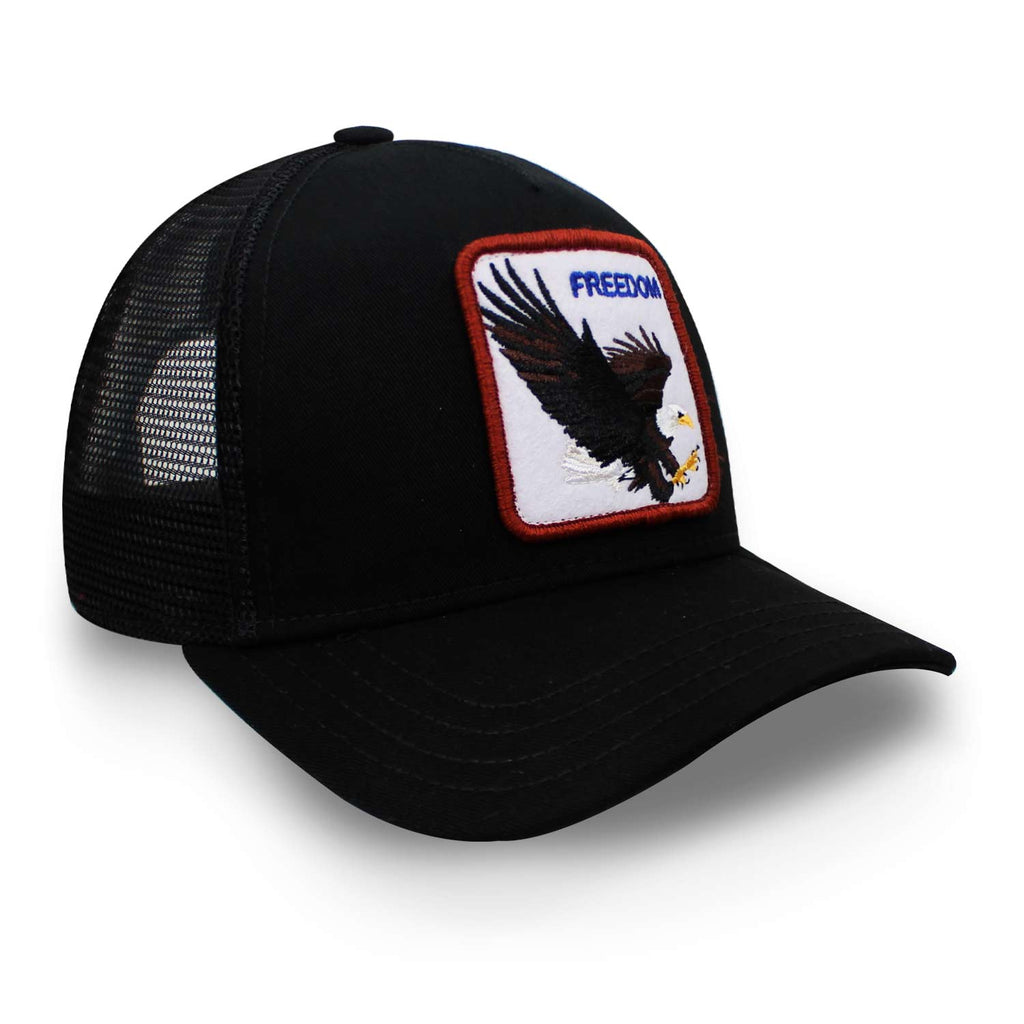 Trucker 101-0384 The Freedom Eagle Negro
