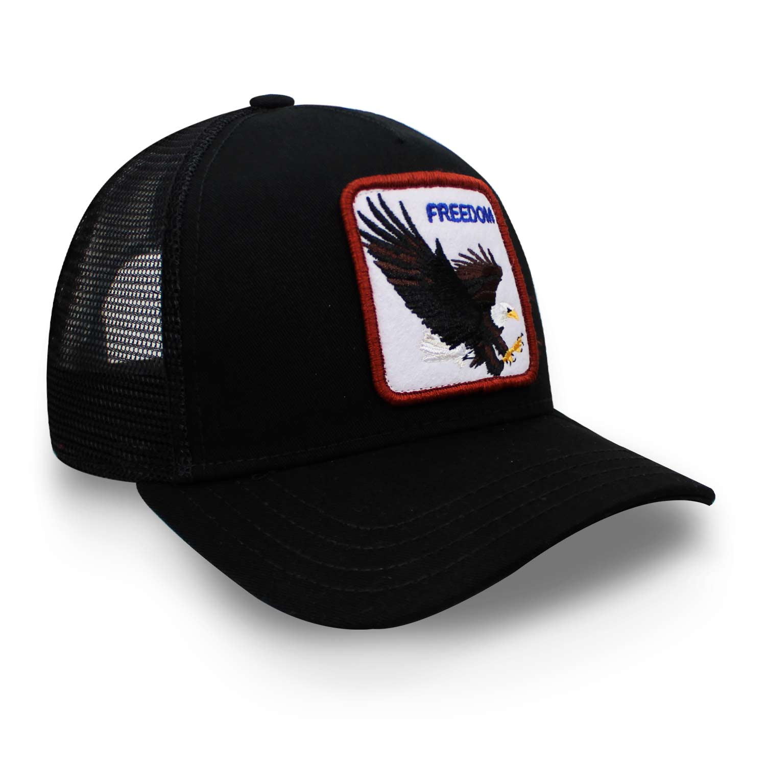 Trucker 101-0384 The Freedom Eagle Negro