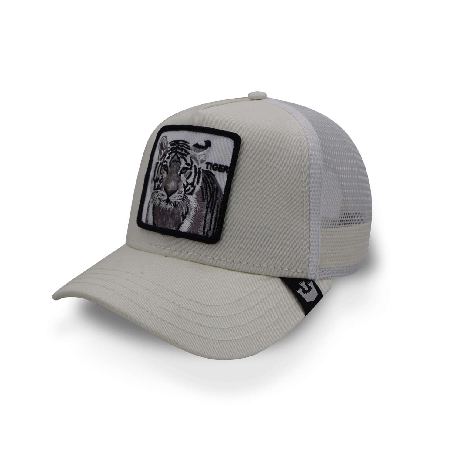 Trucker 101-0392 the white tiger blanco