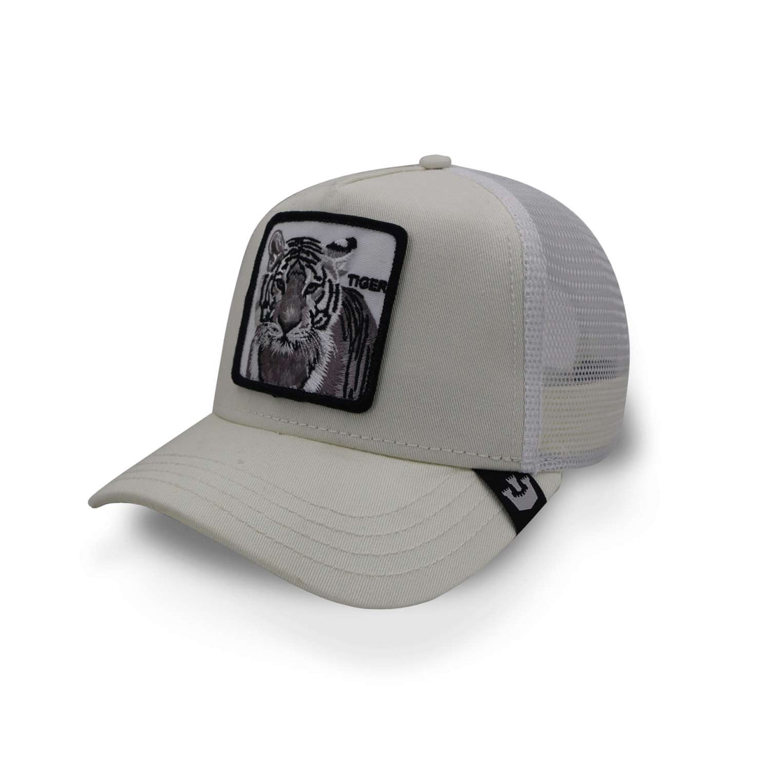 Trucker 101-0392 the white tiger blanco