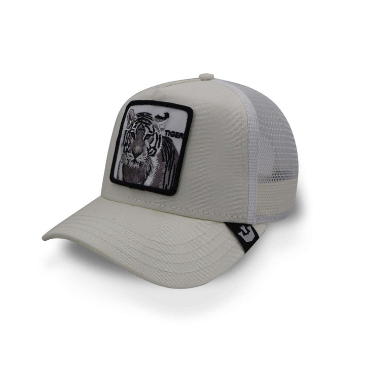 Trucker 101-0392 the white tiger blanco