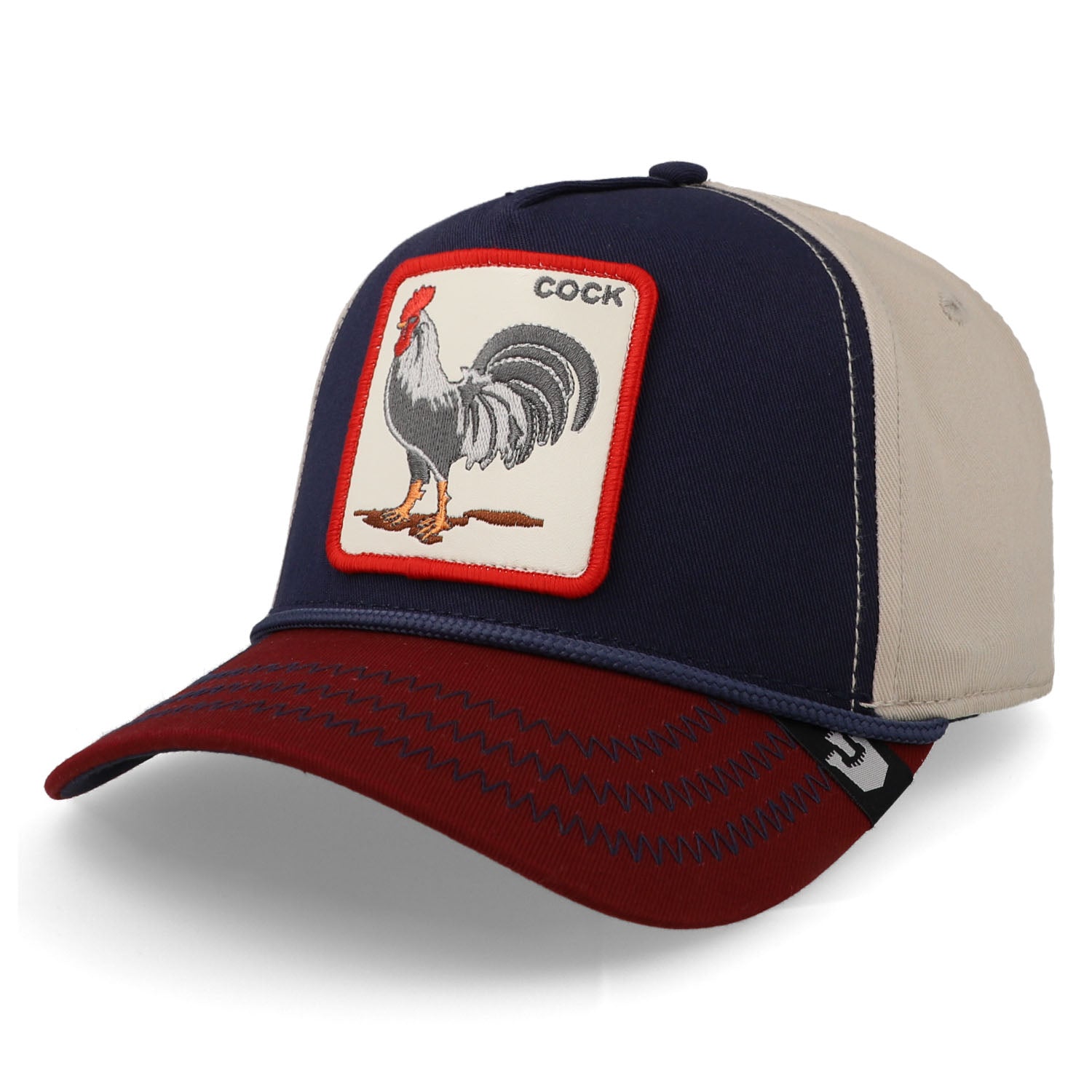 Gorra 101-1109 All American Rooster 100 Azul Marino