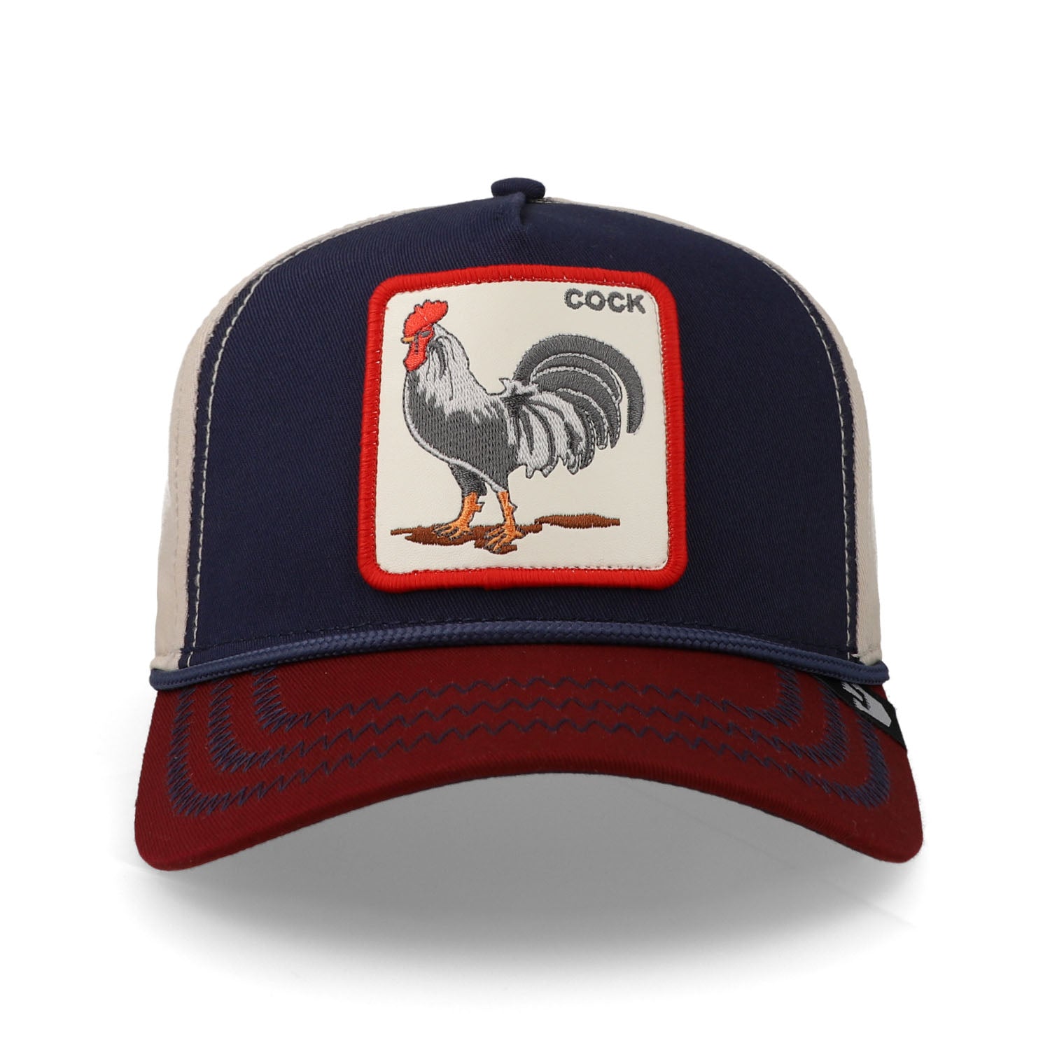 Gorra 101-1109 All American Rooster 100 Azul Marino