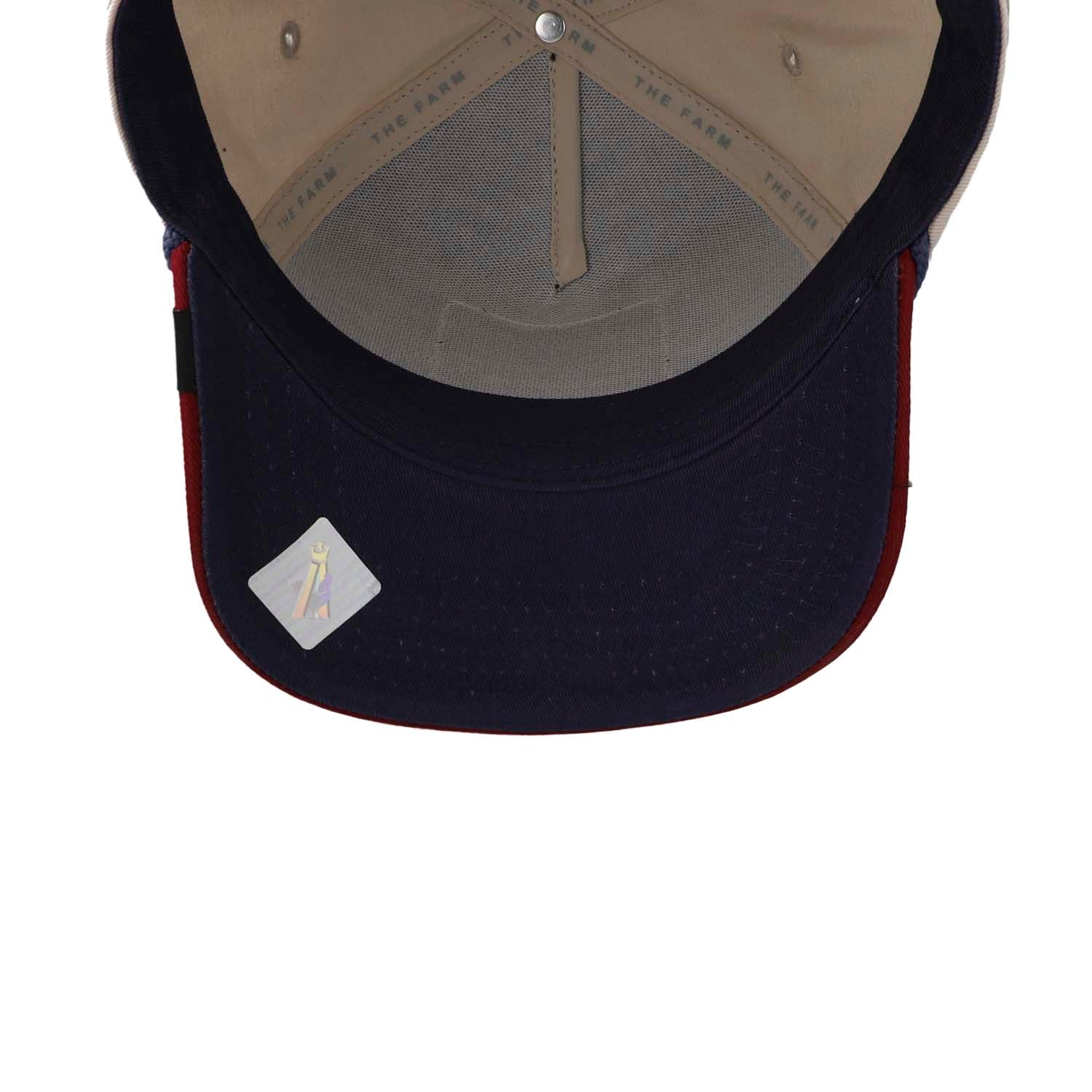 Gorra 101-1109 All American Rooster 100 Azul Marino