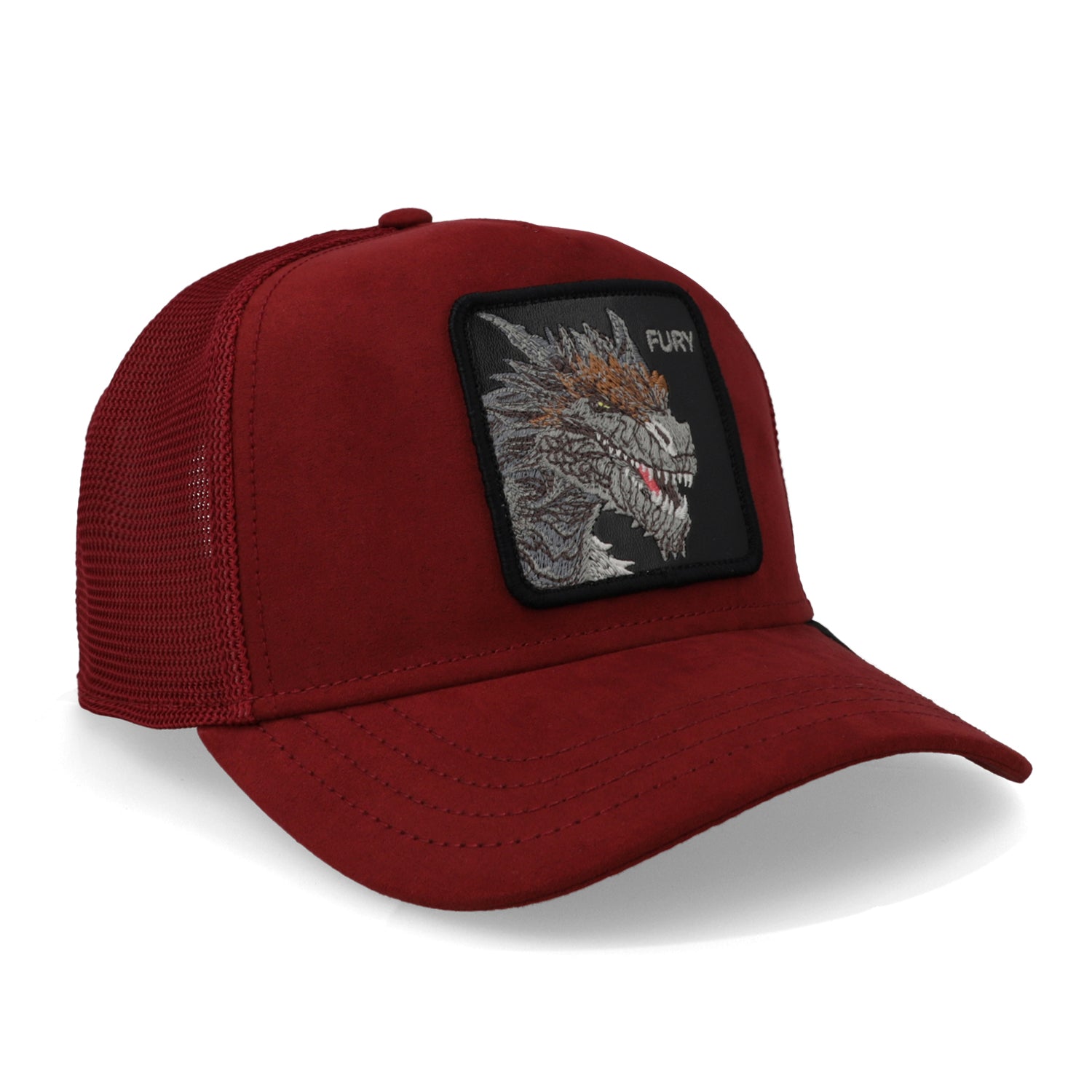Trucker 101-1869 The Suede Dragon Vino