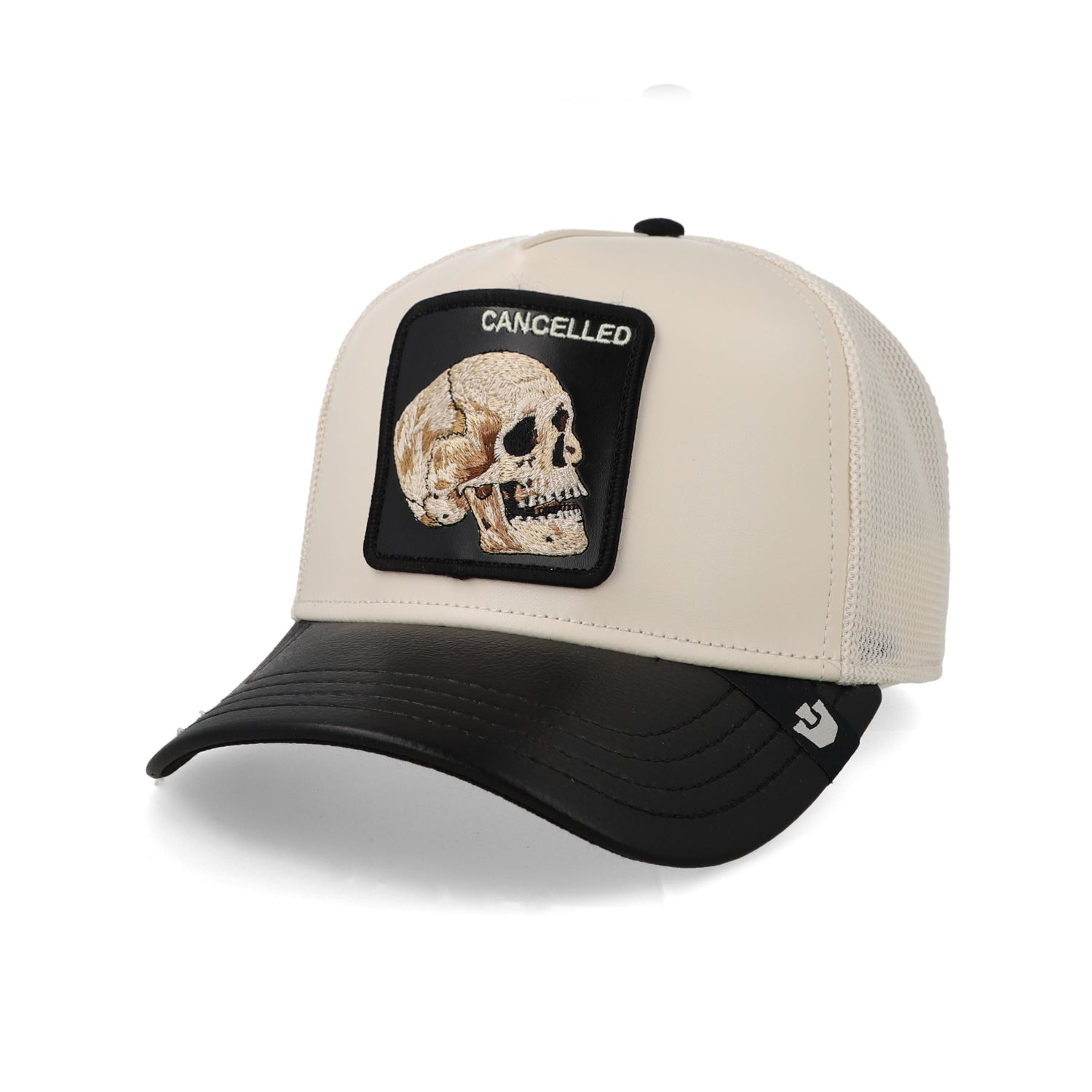 Gorra GB Faux Leather Skull 101-2946