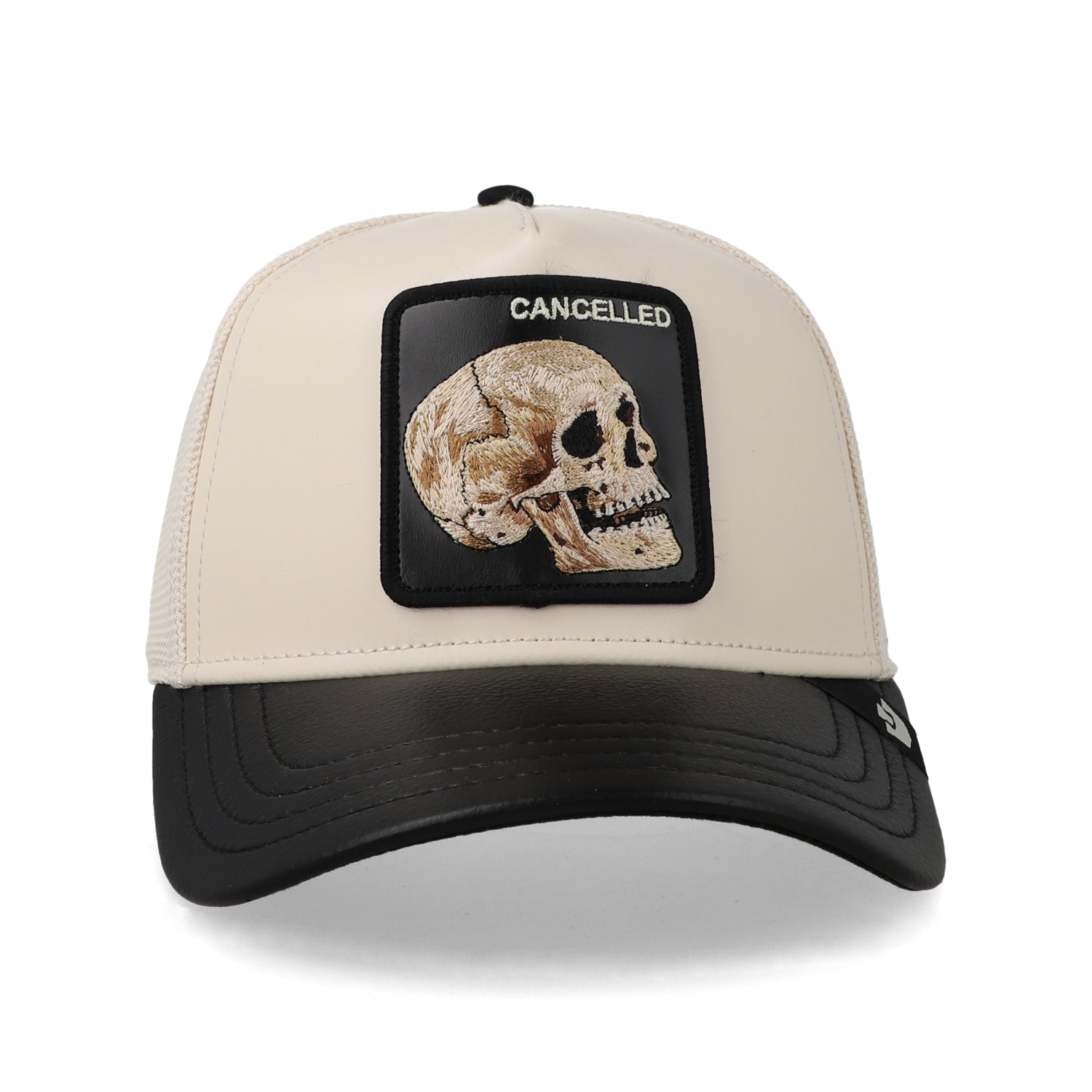 Gorra GB Faux Leather Skull 101-2946