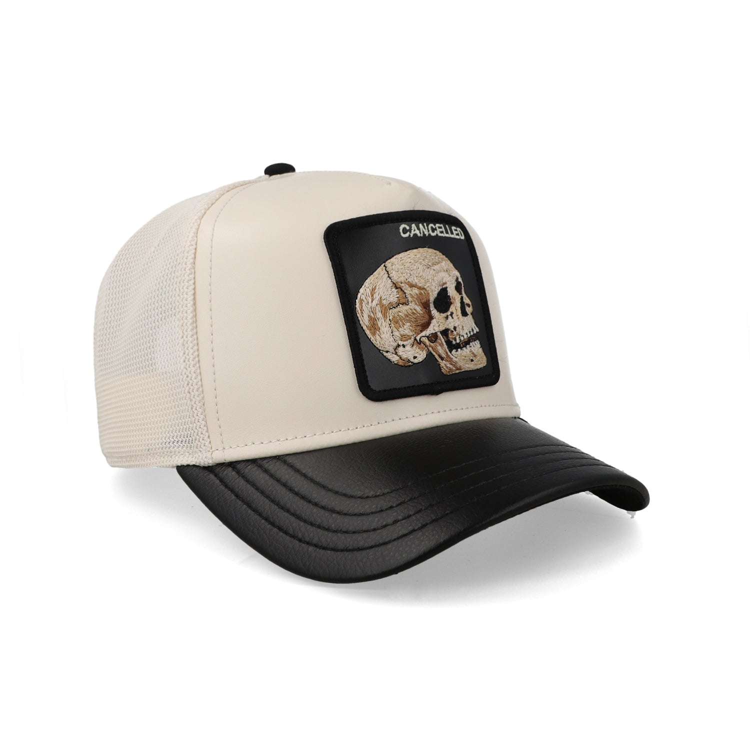 Gorra GB Faux Leather Skull 101-2946