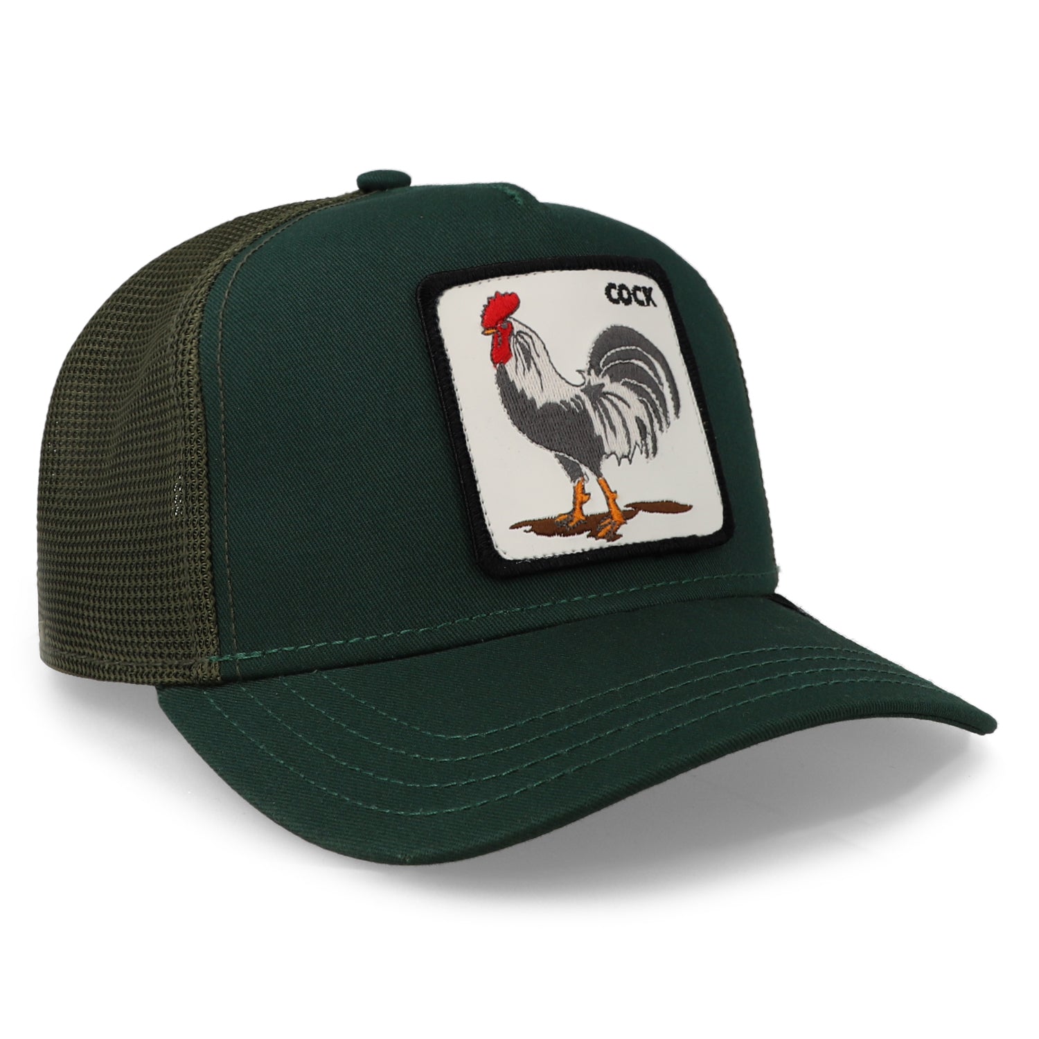 Trucker 101-1336 V2 Rooster Verde
