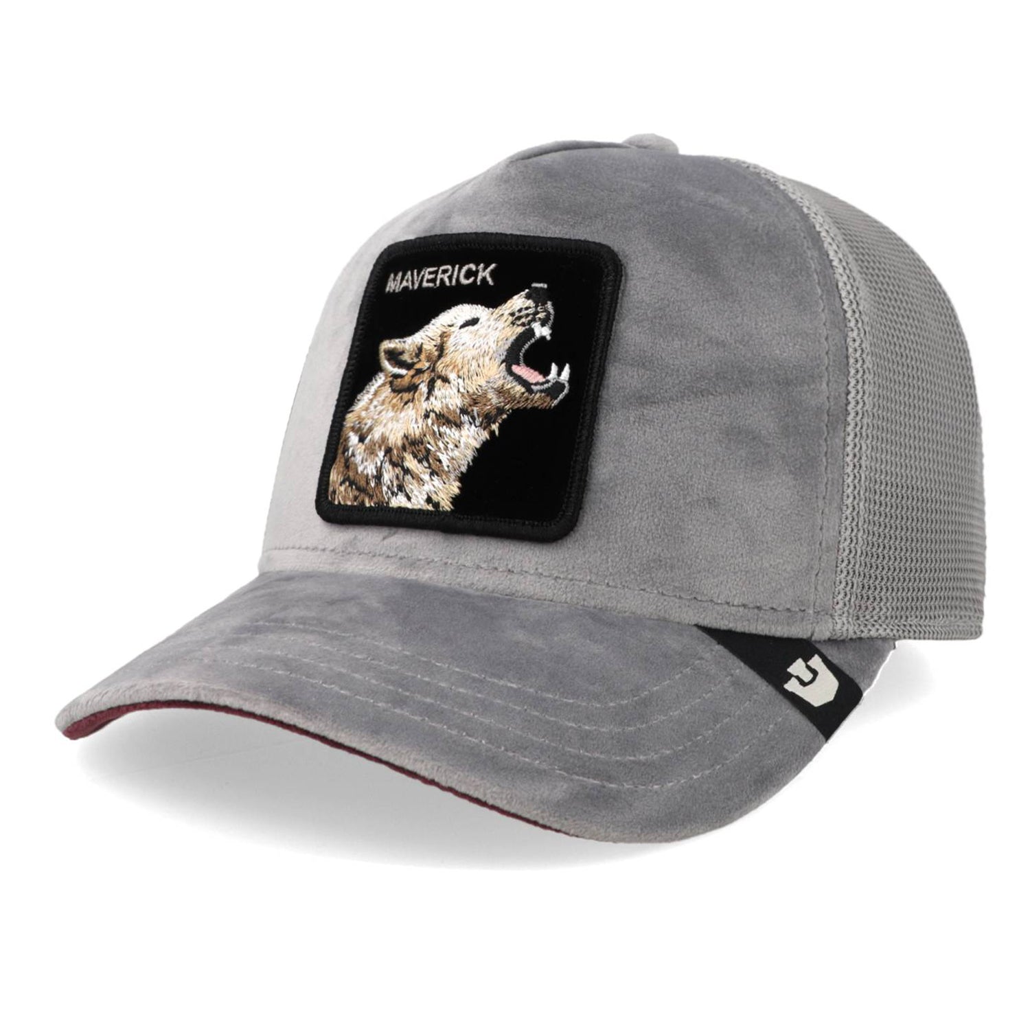 Trucker 101-2348 Velour Wolf