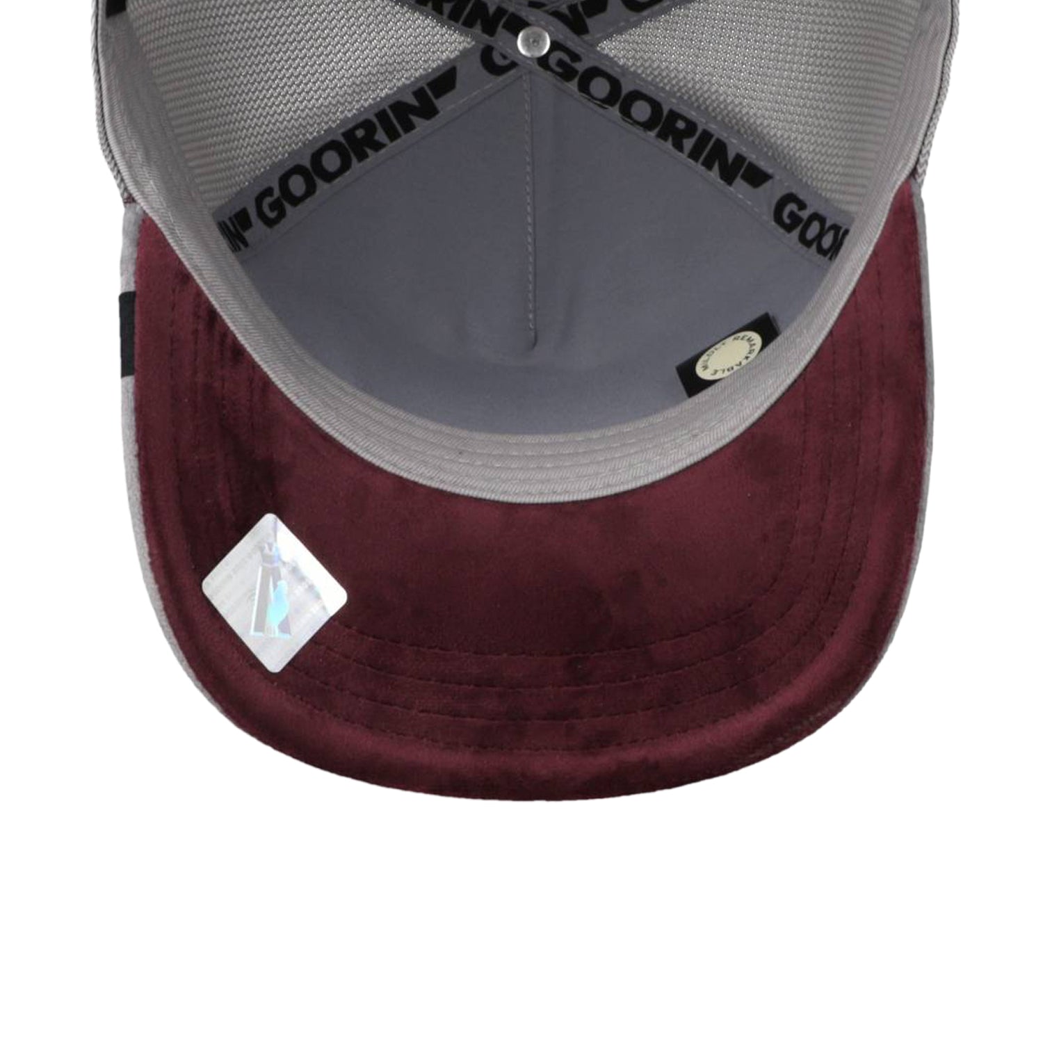 Trucker 101-2348 Velour Wolf