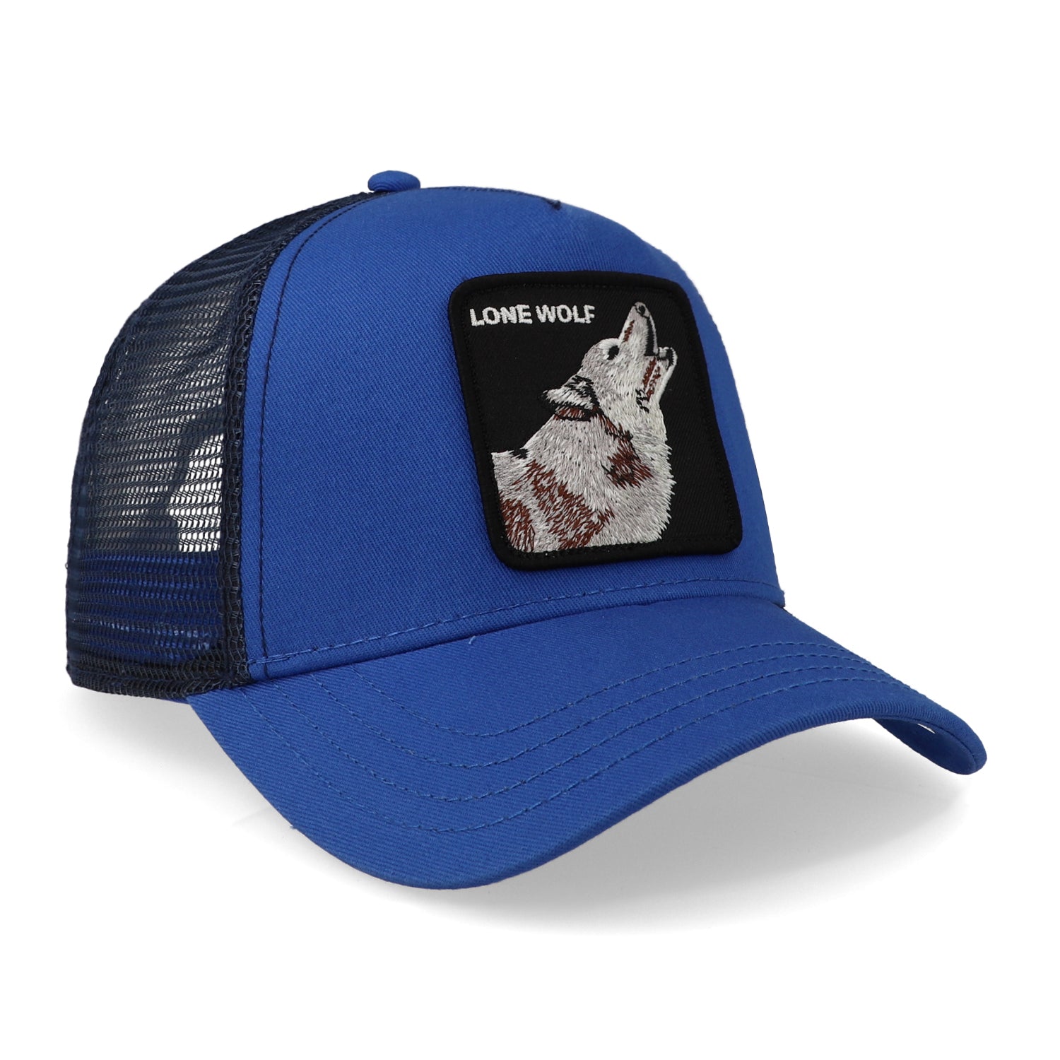 Trucker 101-0389 The Lone Wolf Azul
