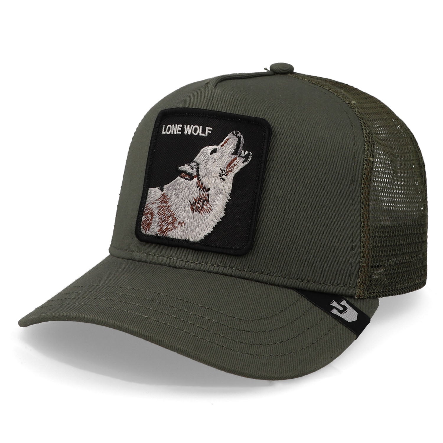 Trucker 101-0389 The Lone Wolf Olivo