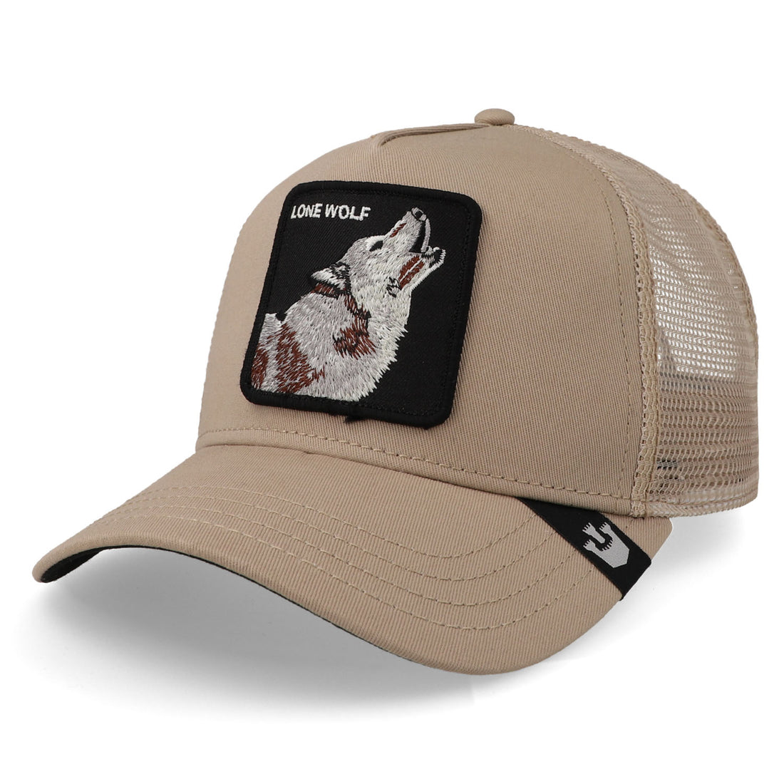 Trucker 101-0389 The Lone Wolf Khaki