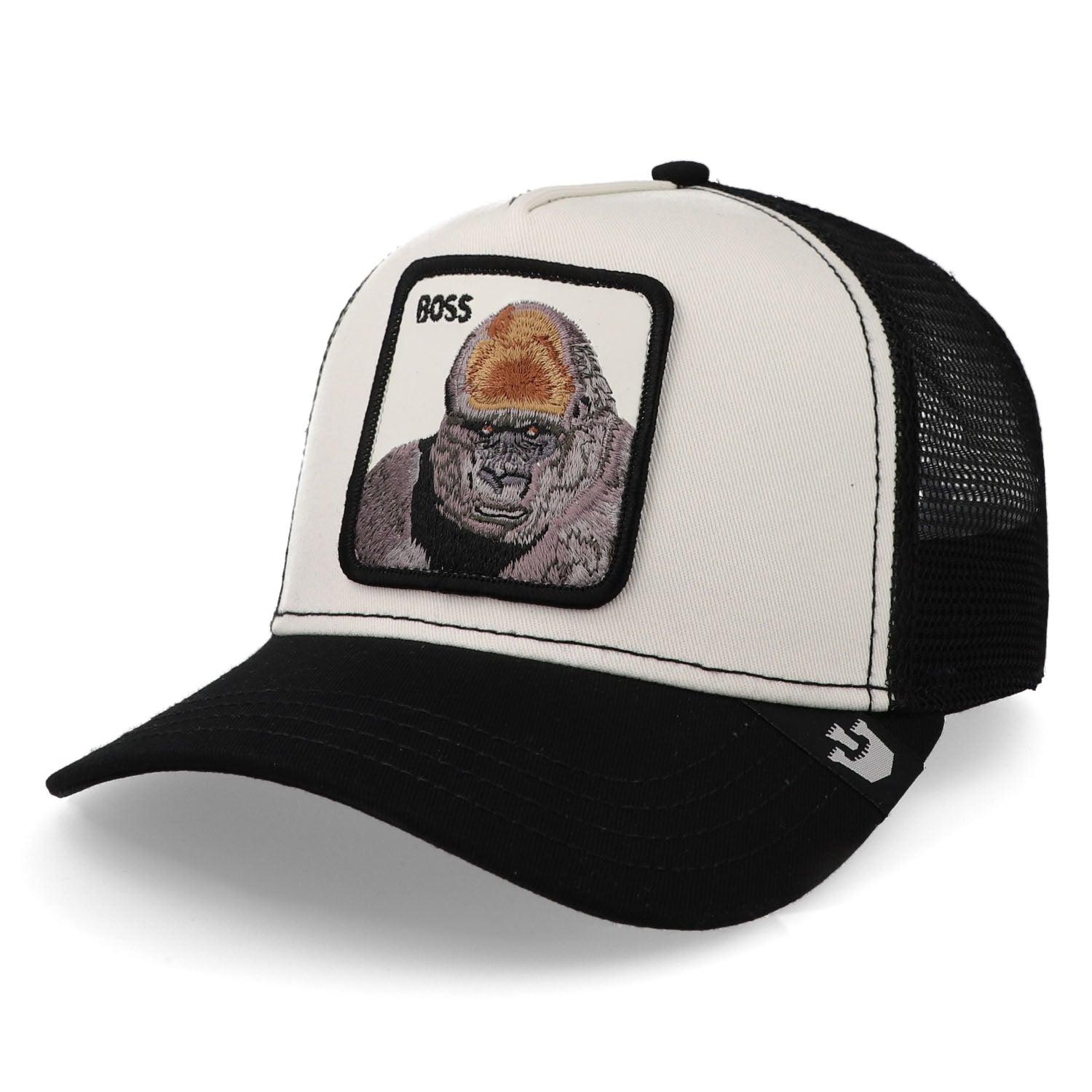 Trucker 101-0512 The Boss Negro Blanco