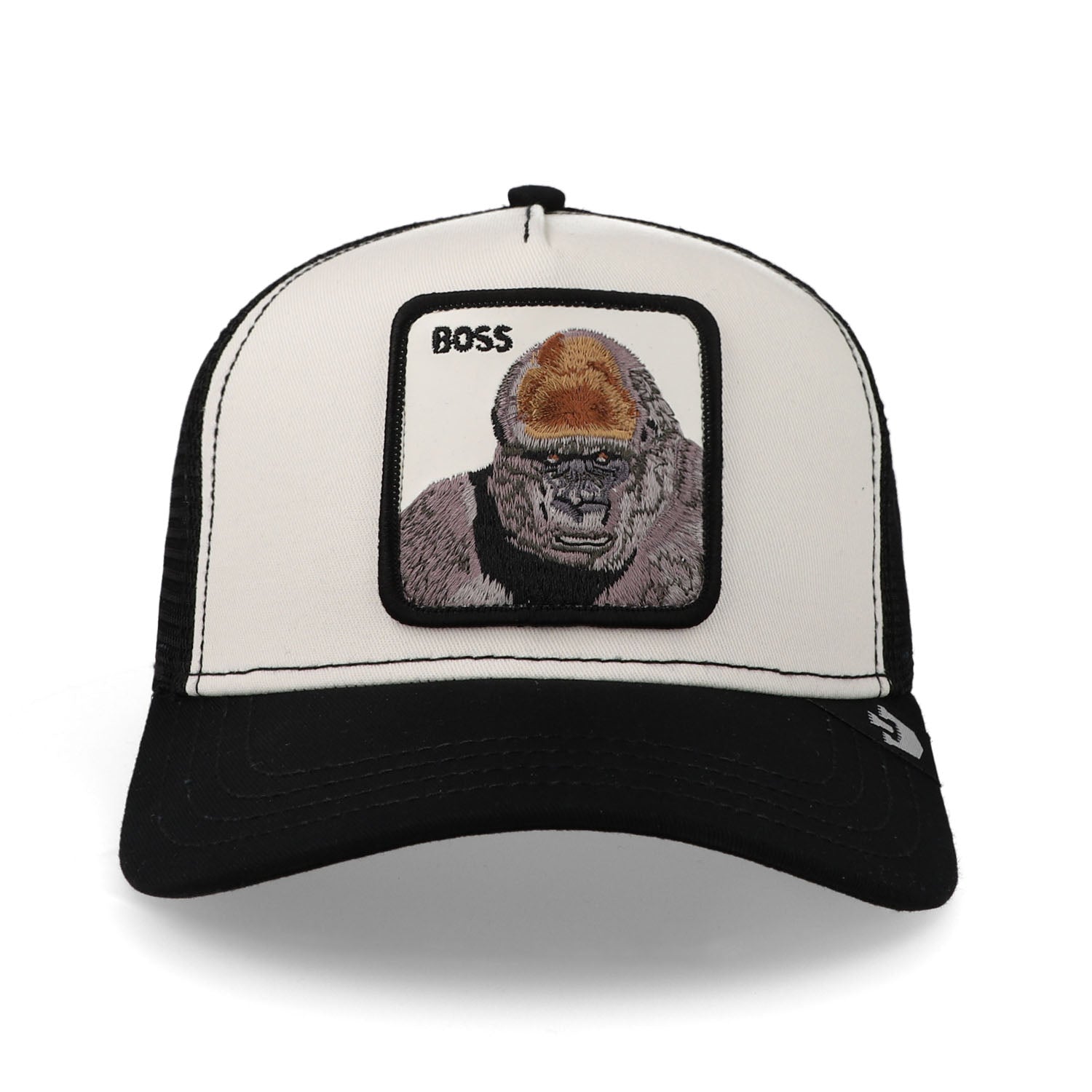 Trucker 101-0512 The Boss Negro Blanco