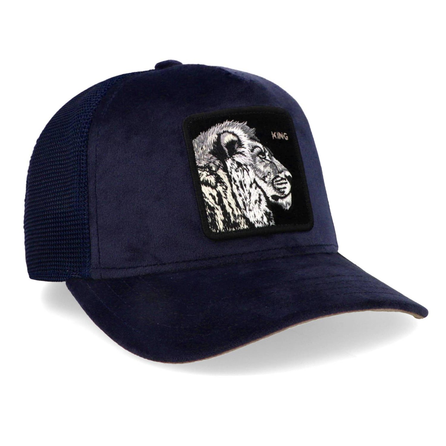 Trucker 101-2353 Velour Lion