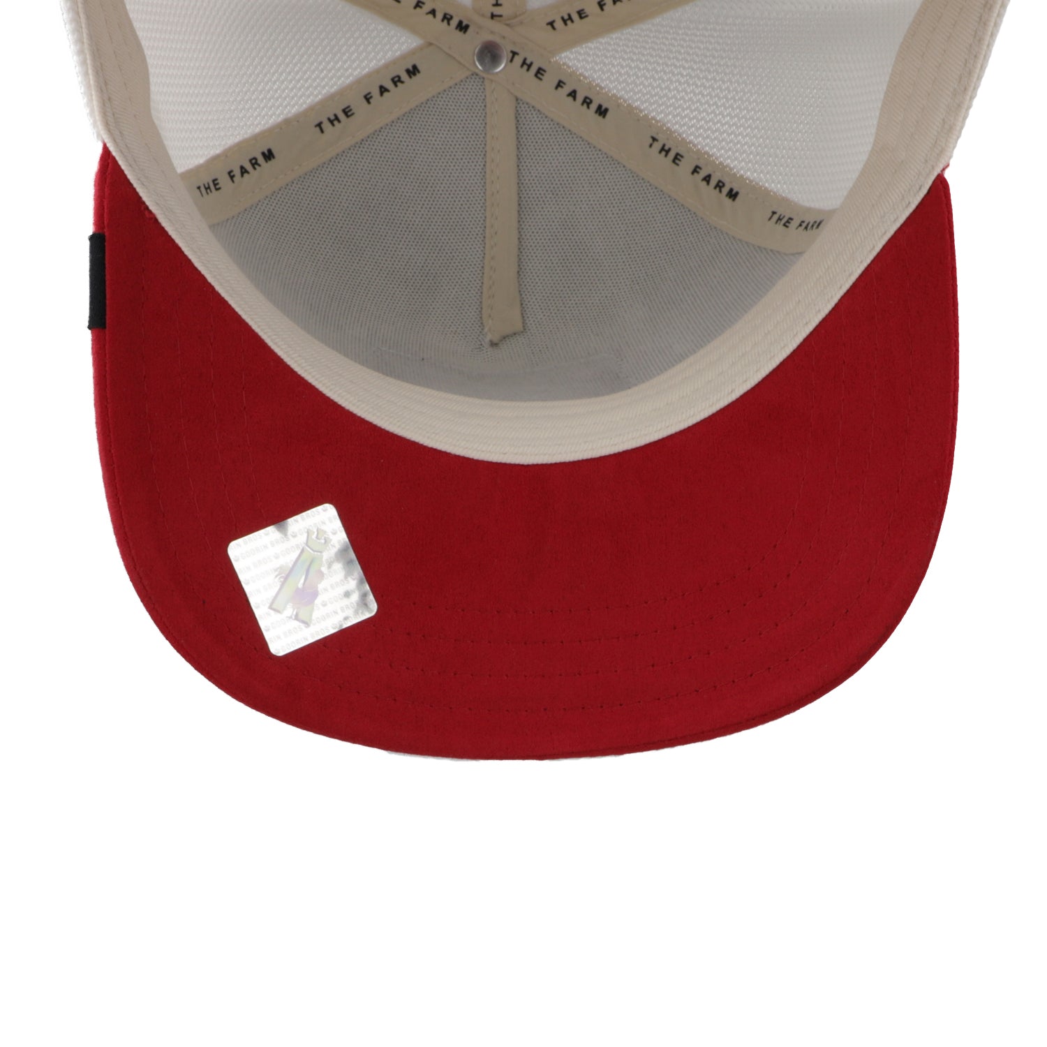 Trucker 101-1863 The Suede Snow Leopard Rojo